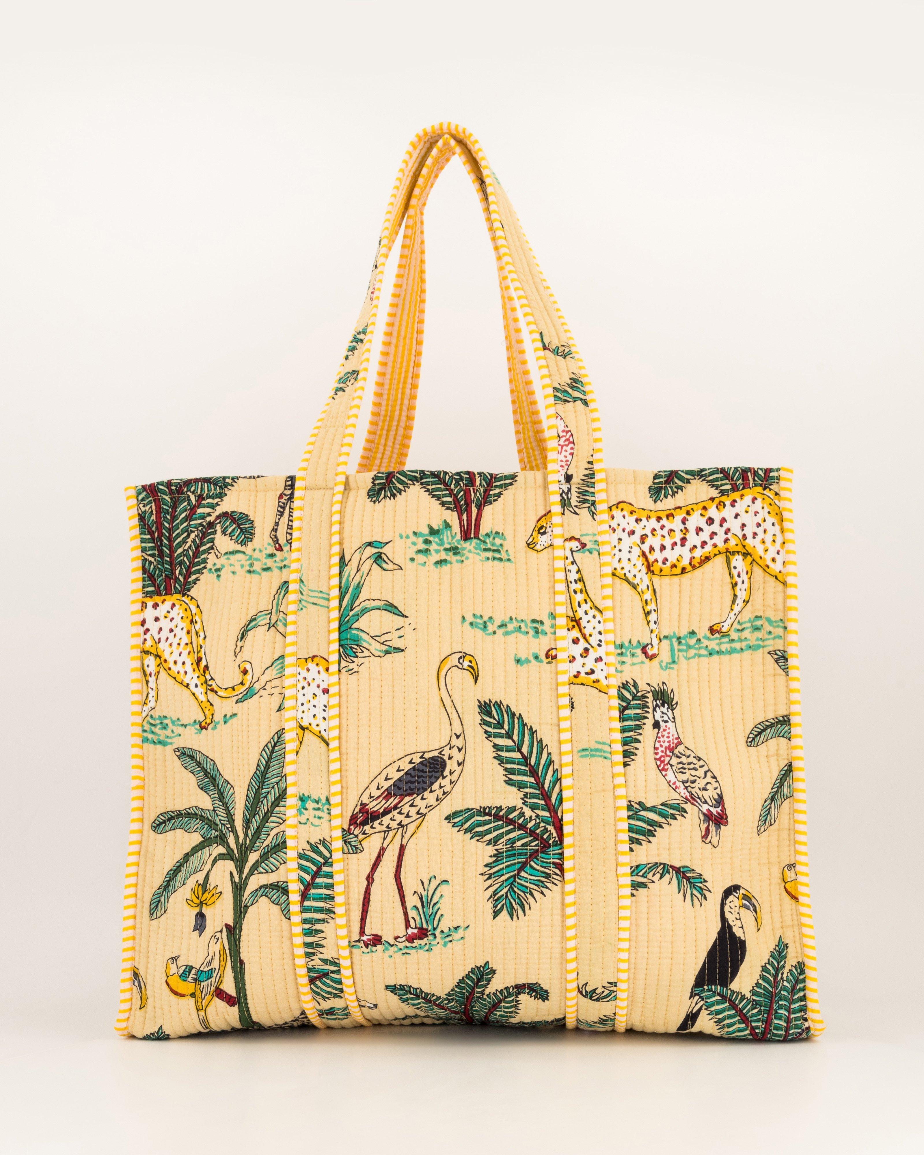 Quilted Bag -  Bone