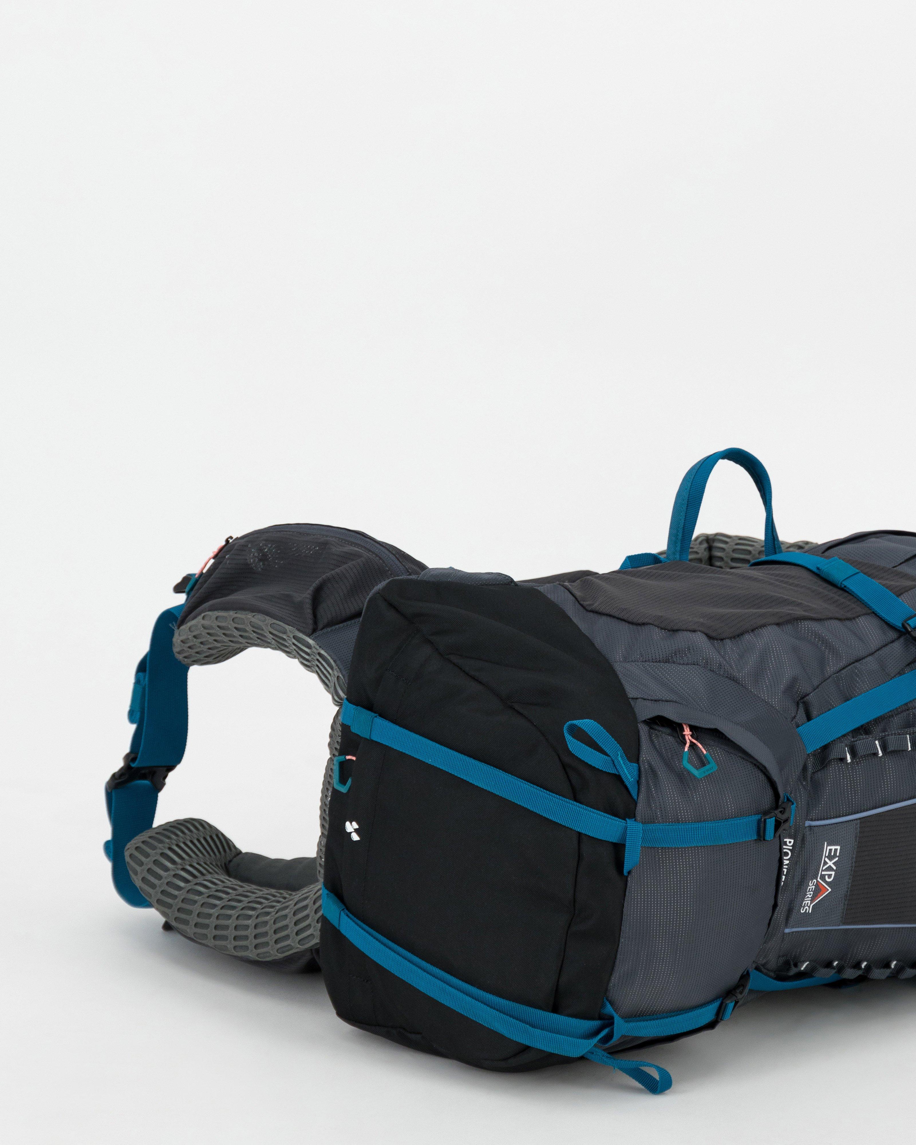K-Way Pioneer 55L + 10L Hiking Pack -  Charcoal