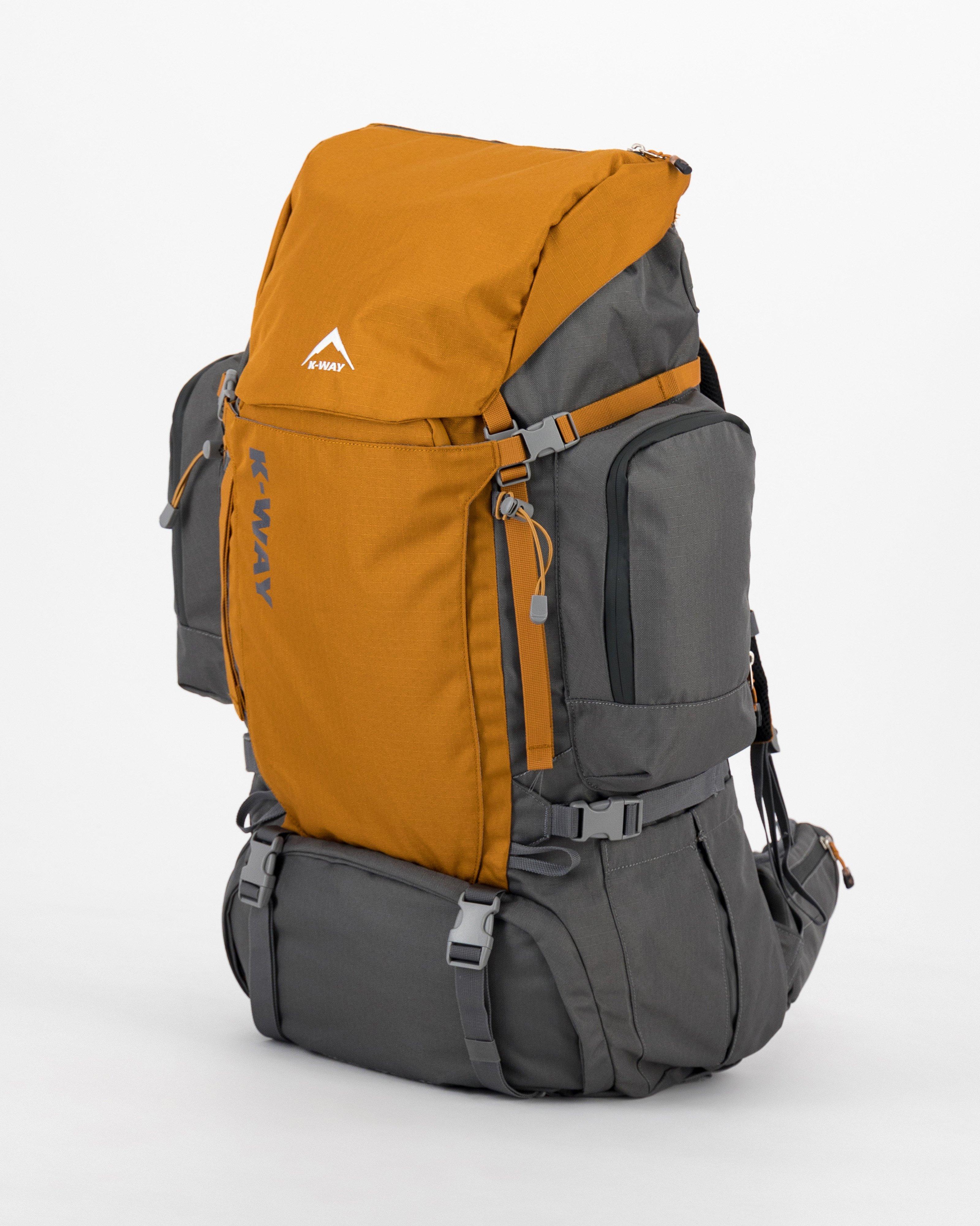 K-Way Hiker 70L + 10L Hiking Pack -  Camel