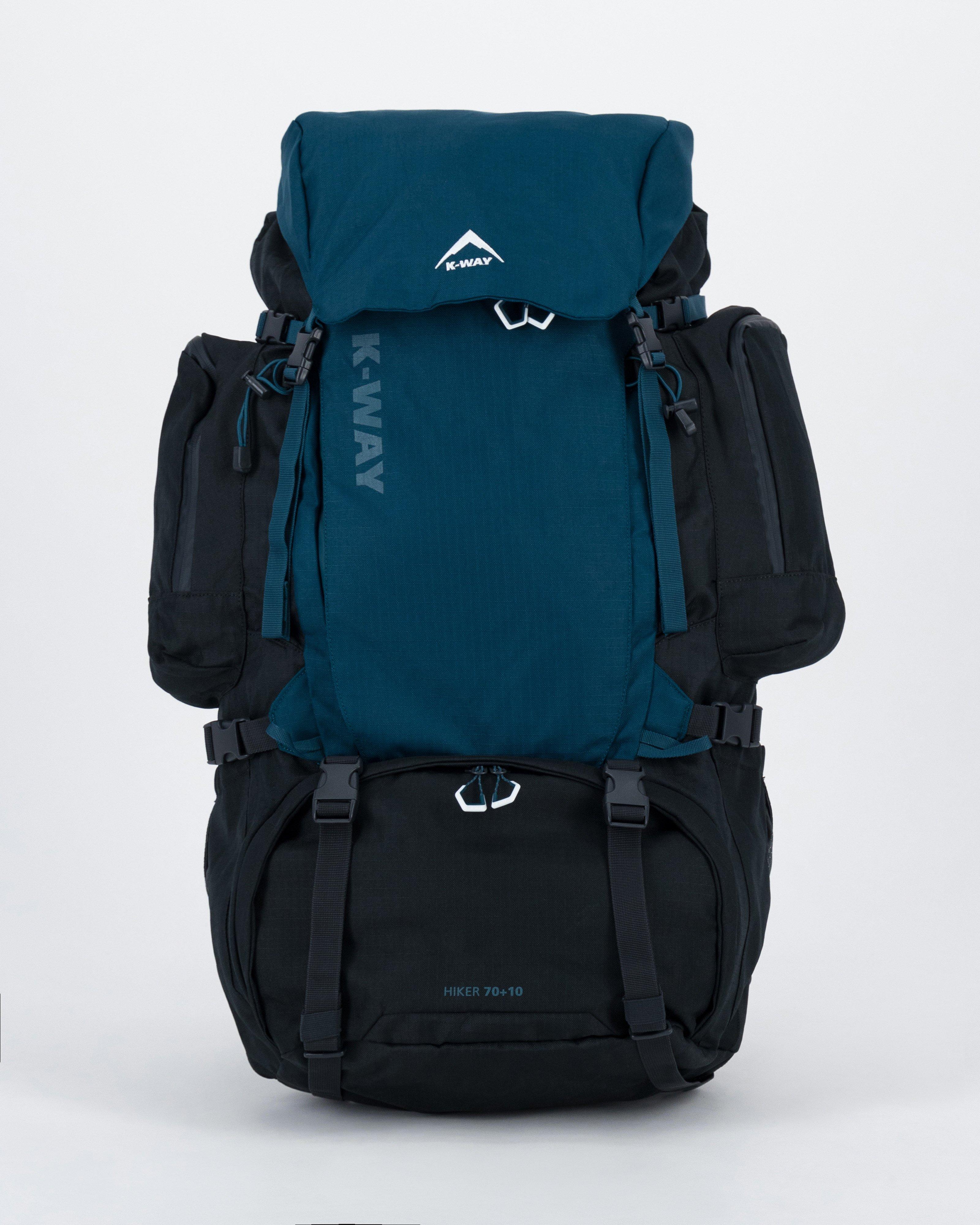 K-Way Hiker 70L + 10L Hiking Pack -  Pacific