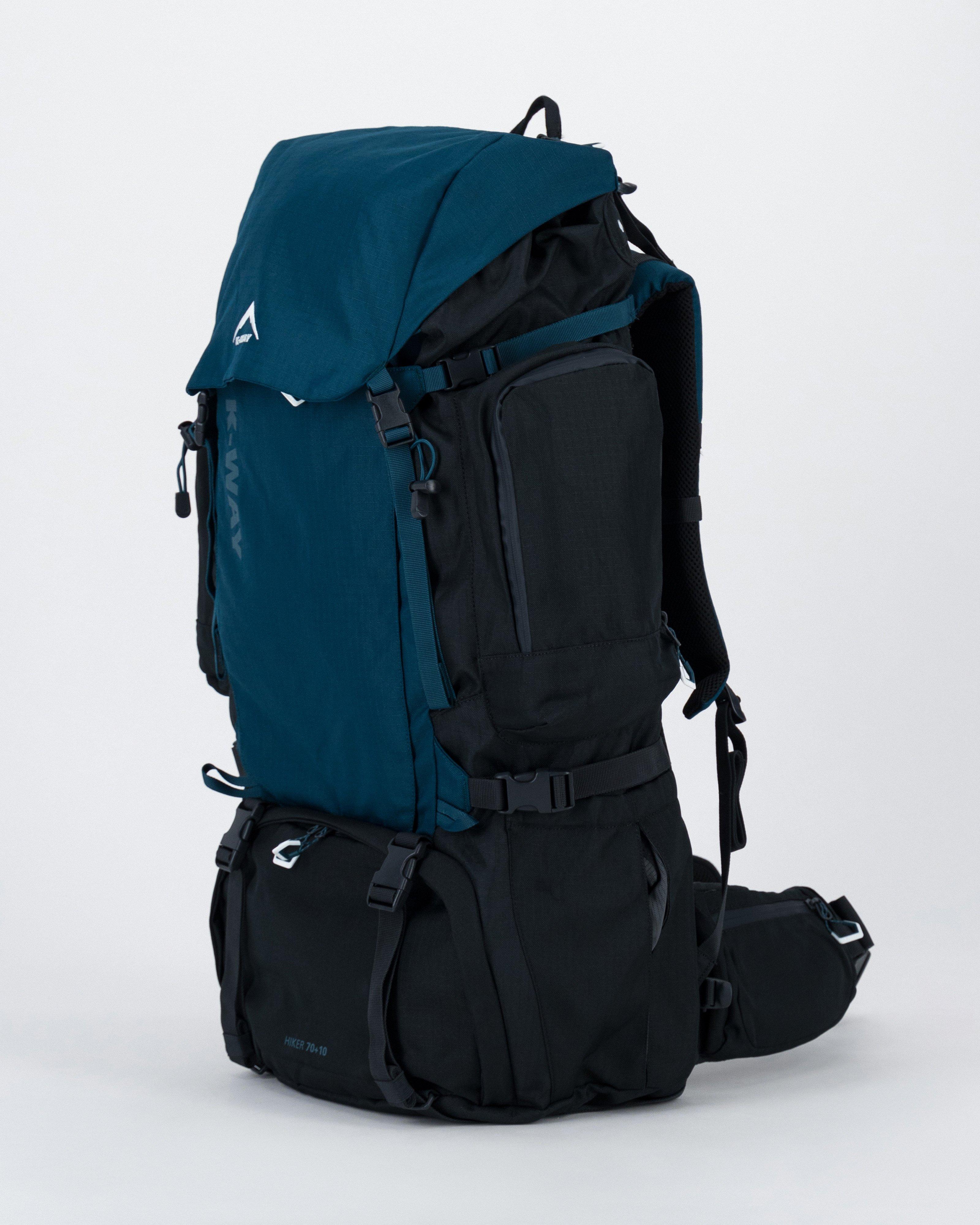 K-Way Hiker 70L + 10L Hiking Pack -  Pacific