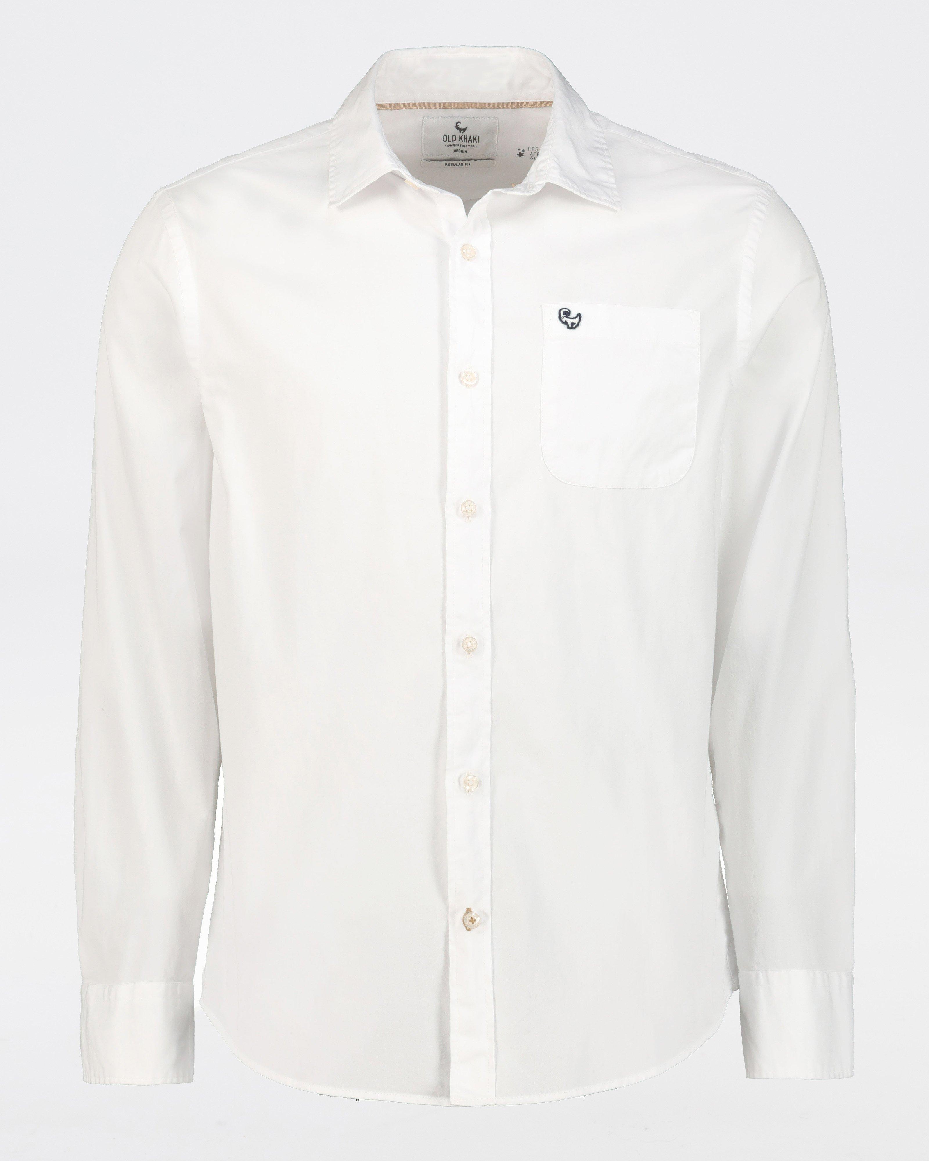 Men’s Maxwell Brushed Twill Shirt | Old Khaki