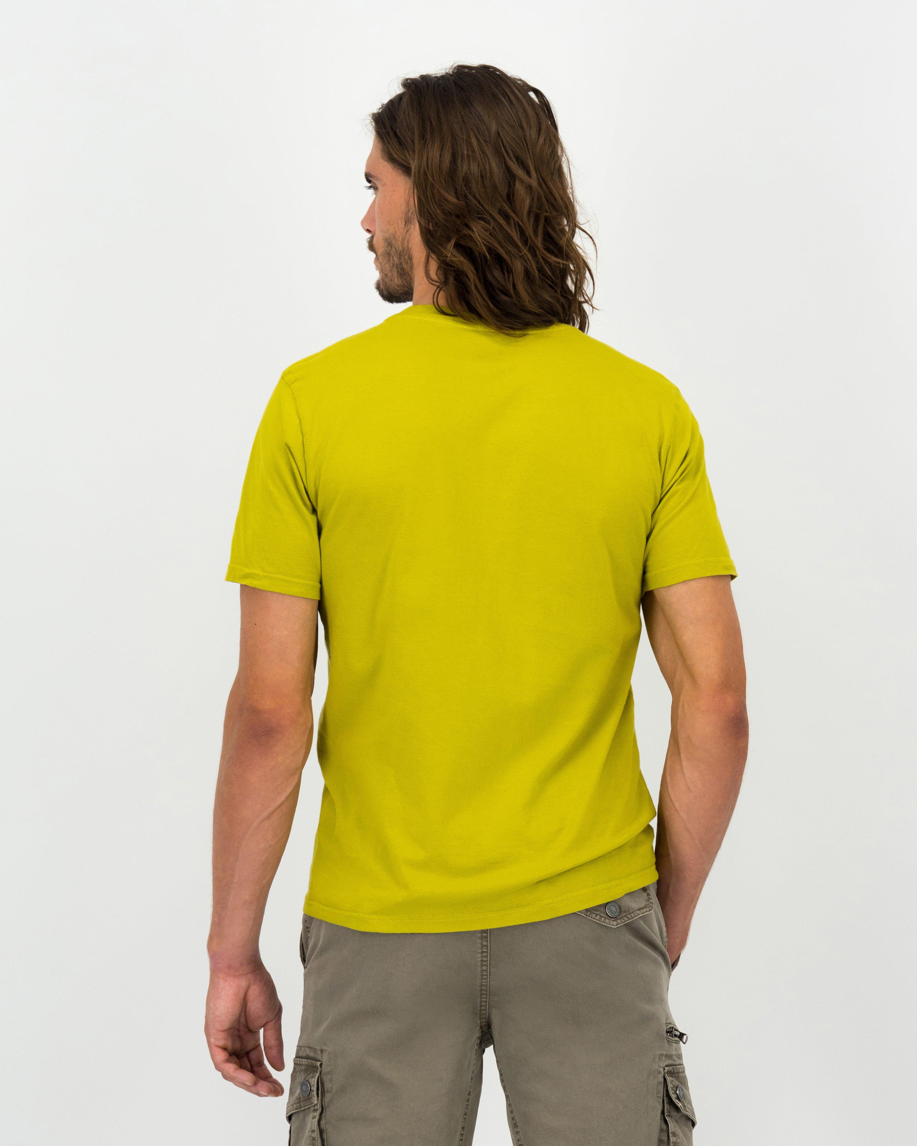 K-Way Elements Men’s Explore Cotton T-shirt -  Ochre