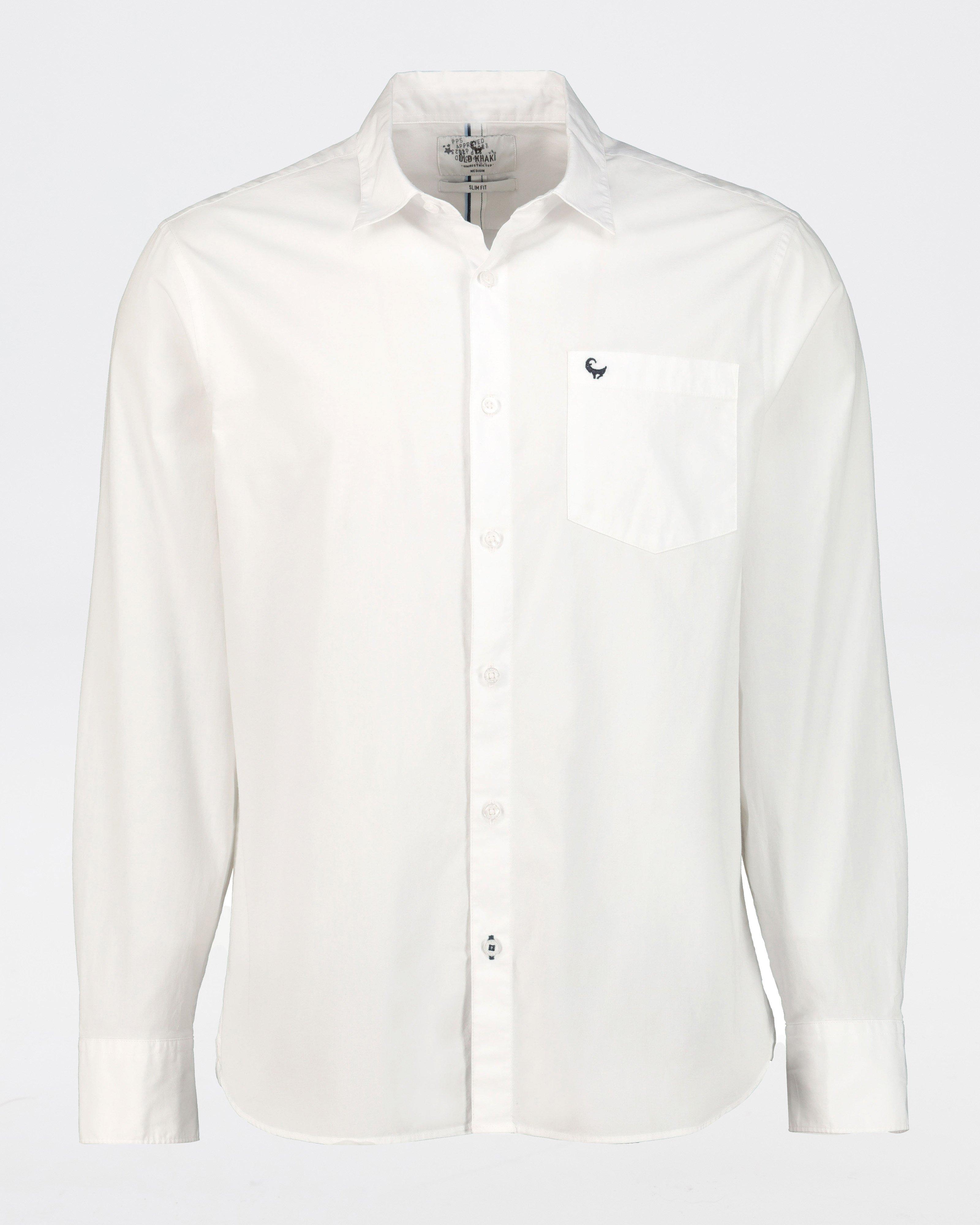 Men’s Andi Slim Fit Shirt -  White