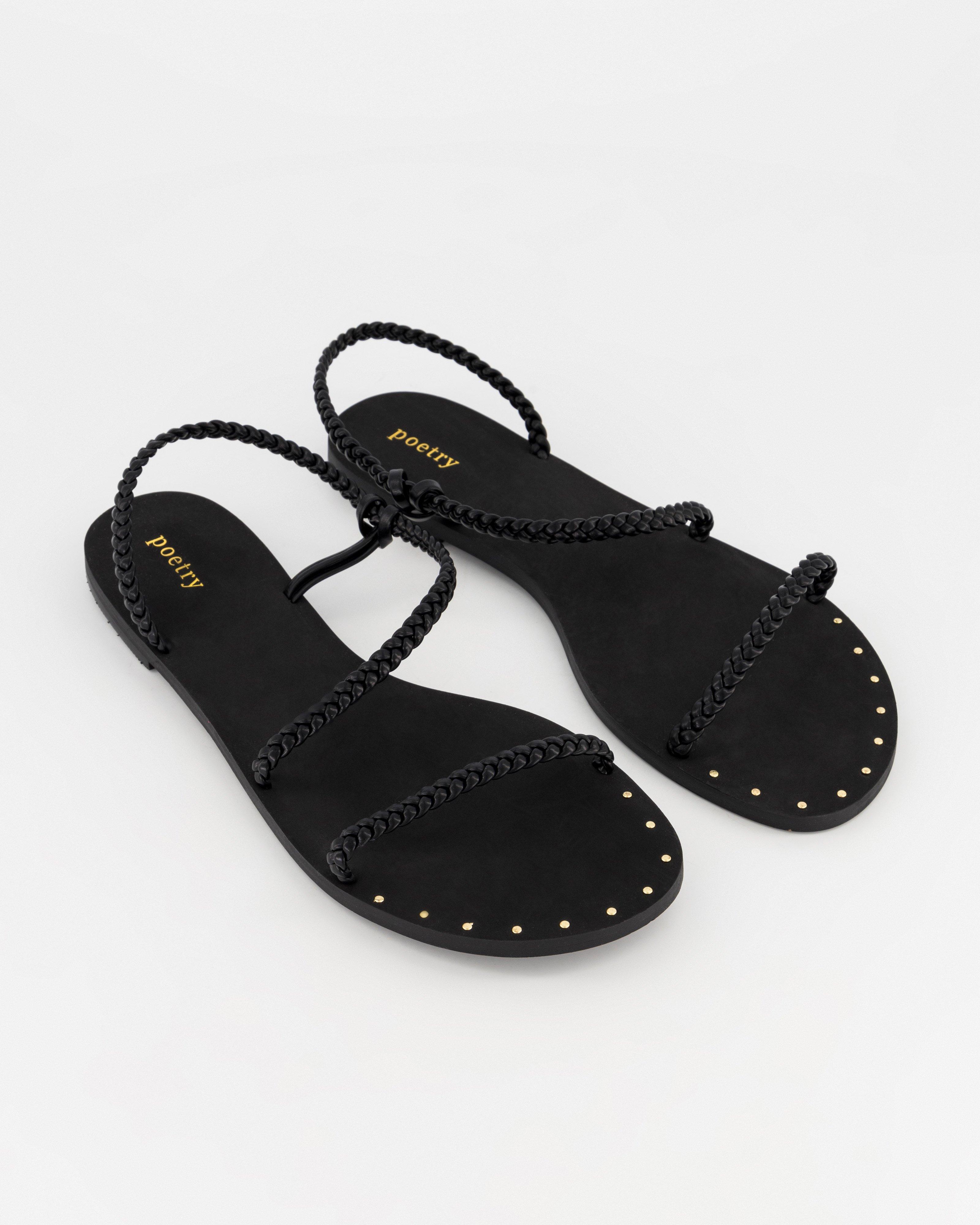 Victoria Sandal -  Black