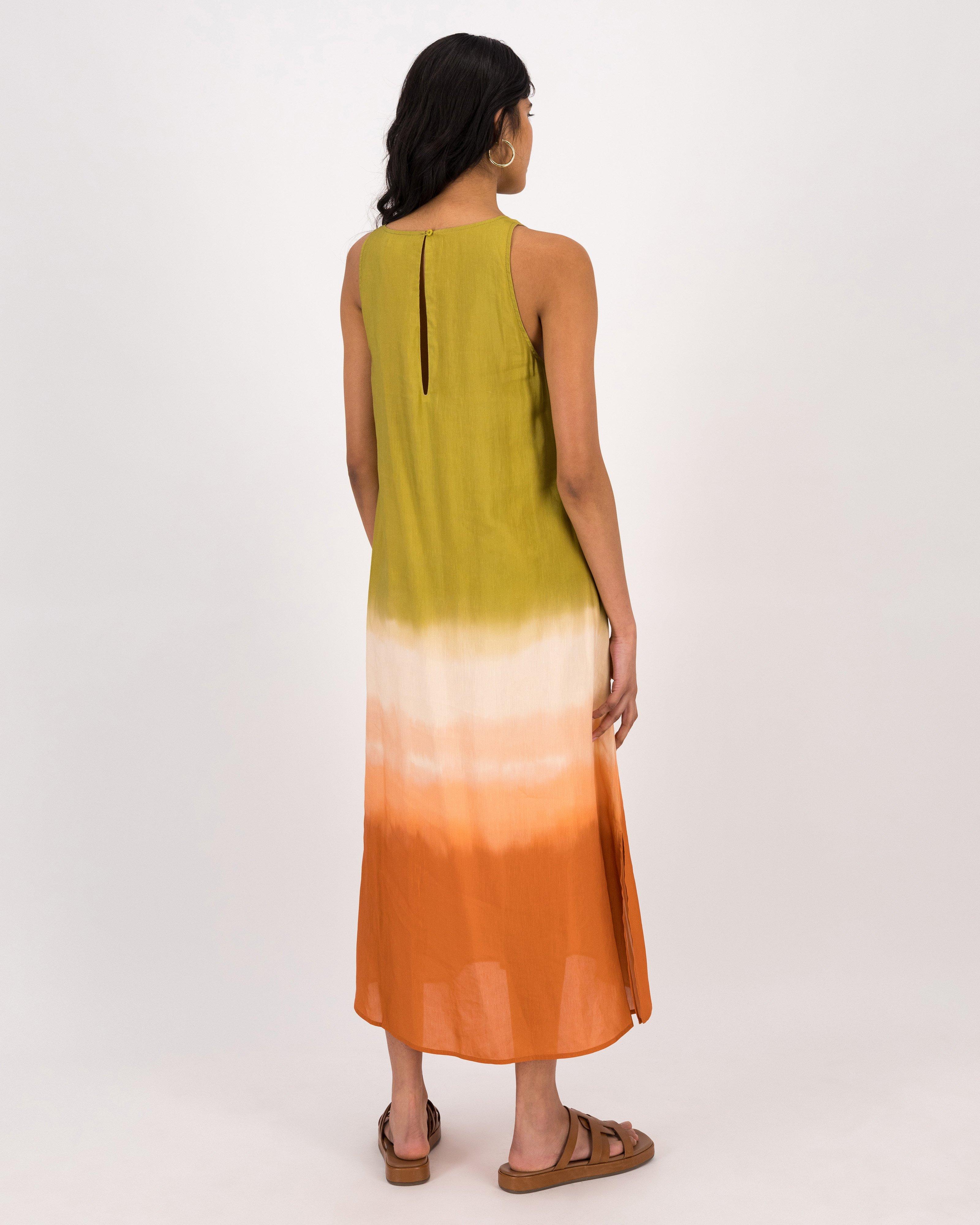 Kate Dip-Dye Maxi Dress -  Fatigue