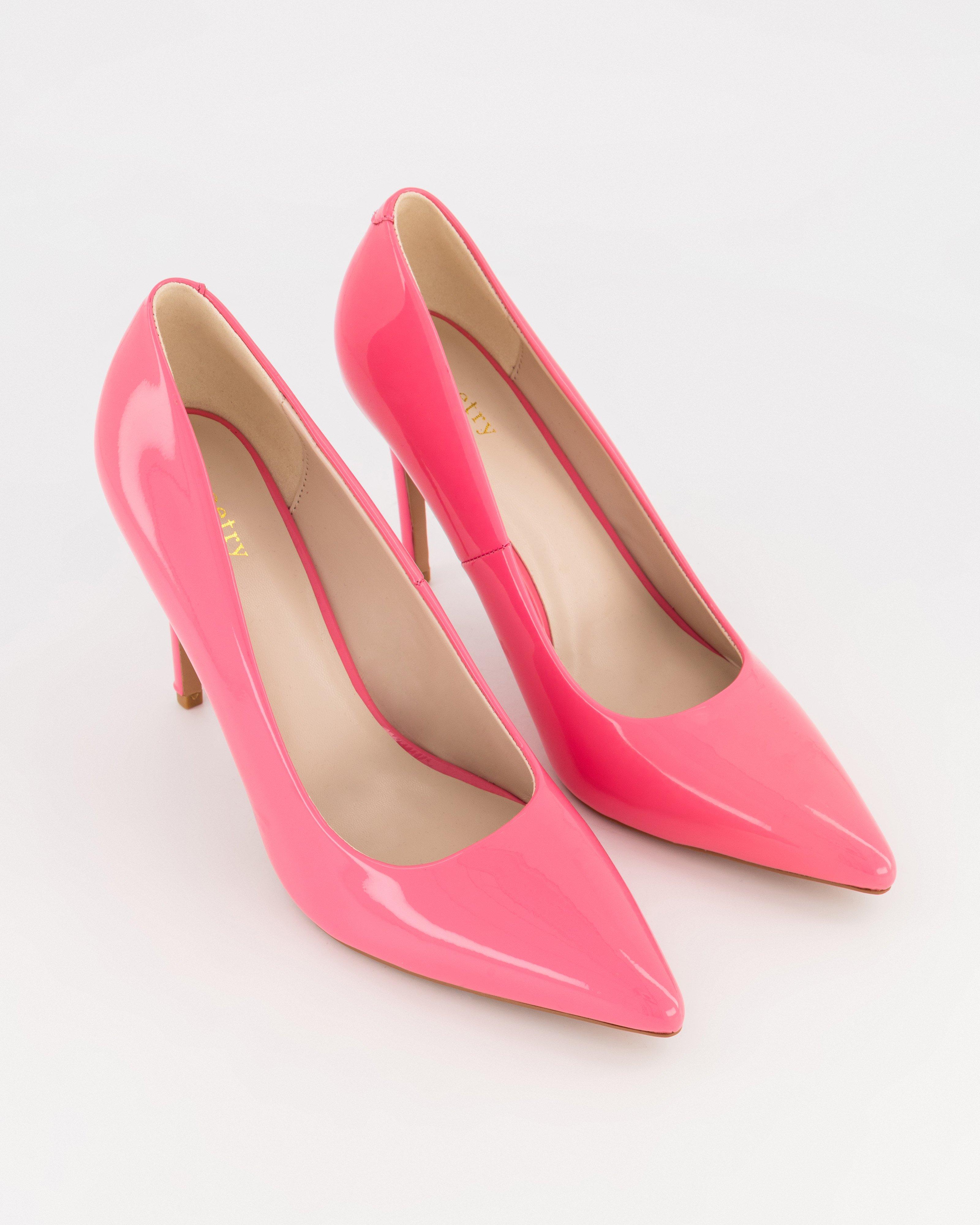 Shanika Patent Court Heel -  Pink