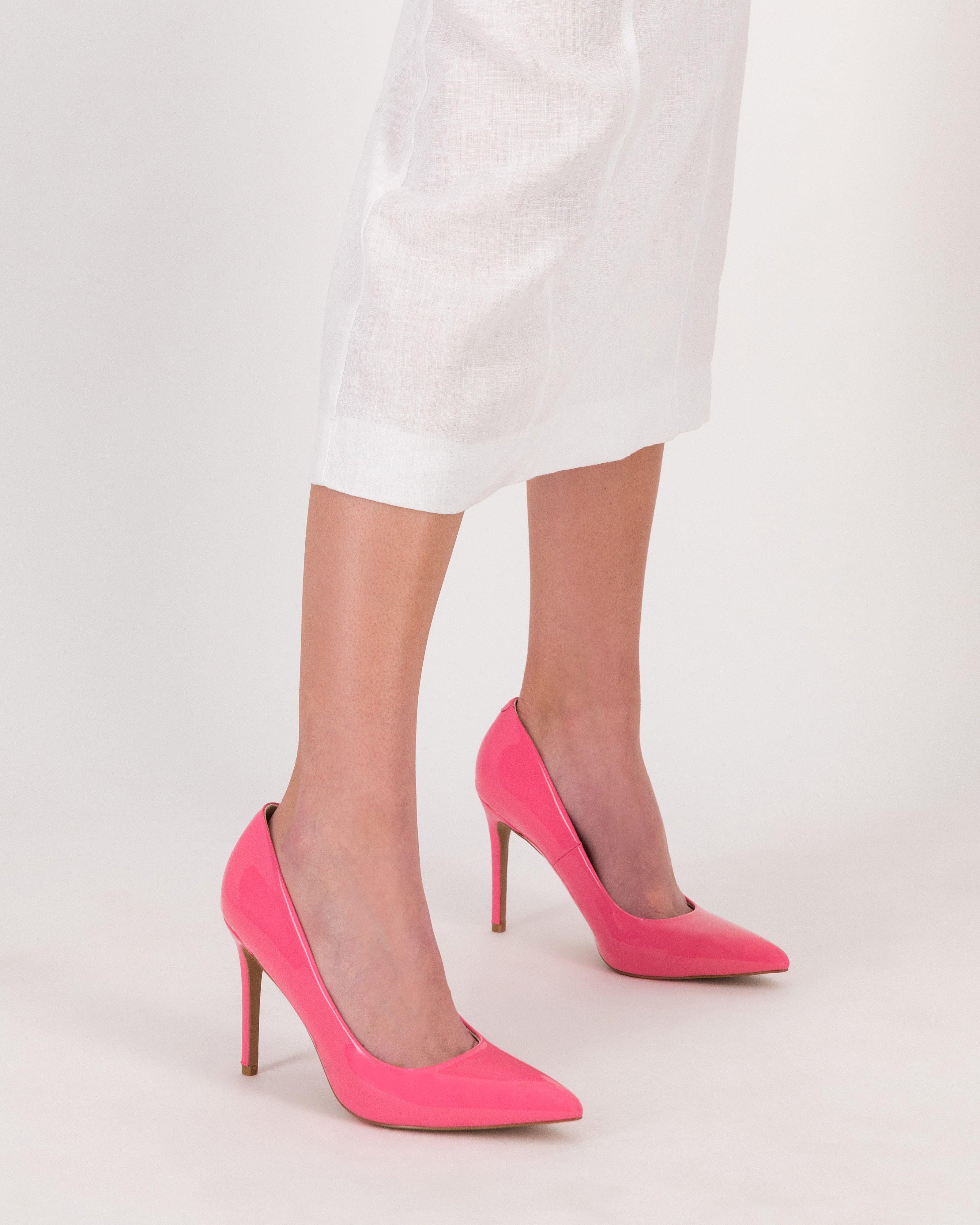 Bright pink court on sale heels