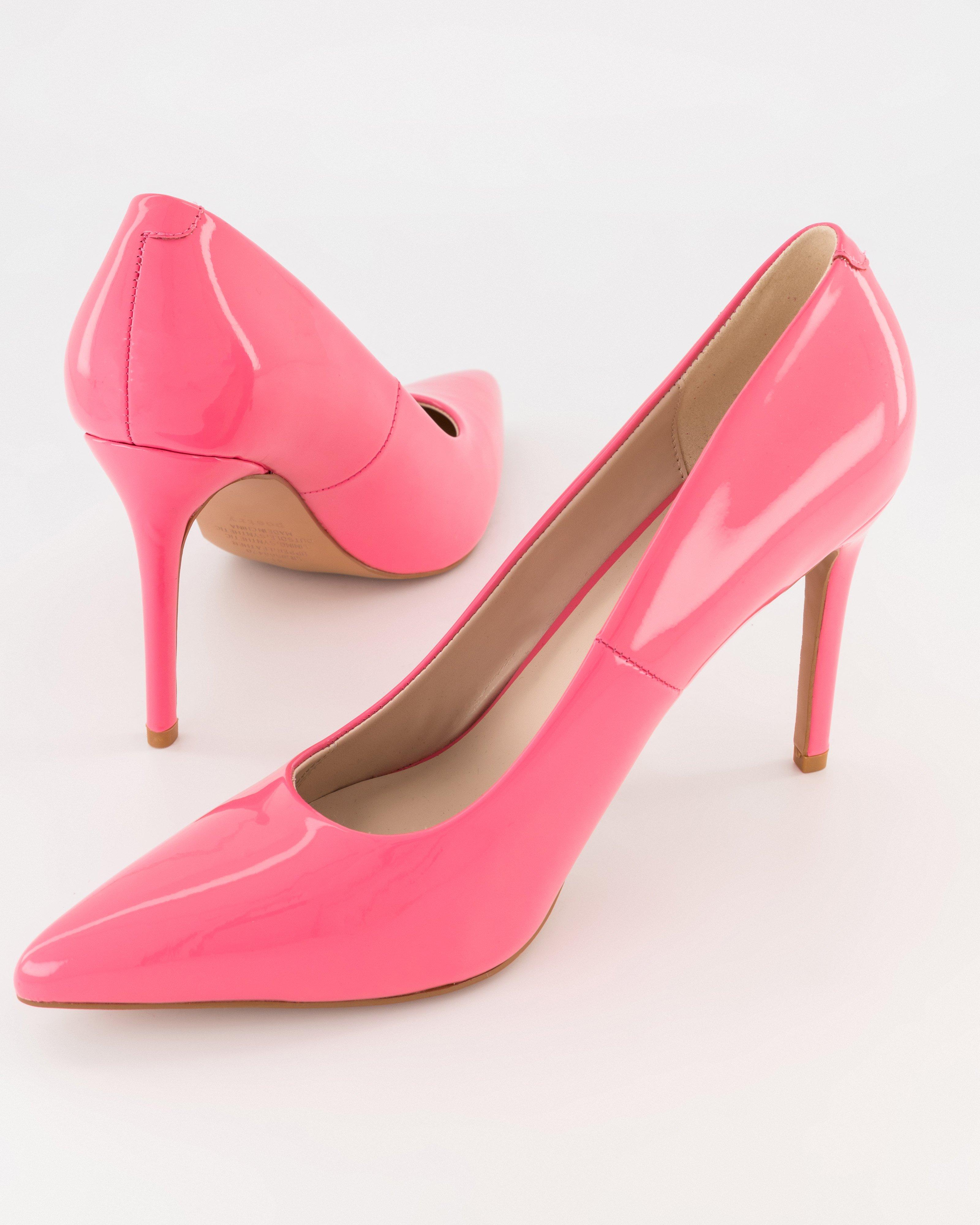 Shanika Patent Court Heel -  Pink