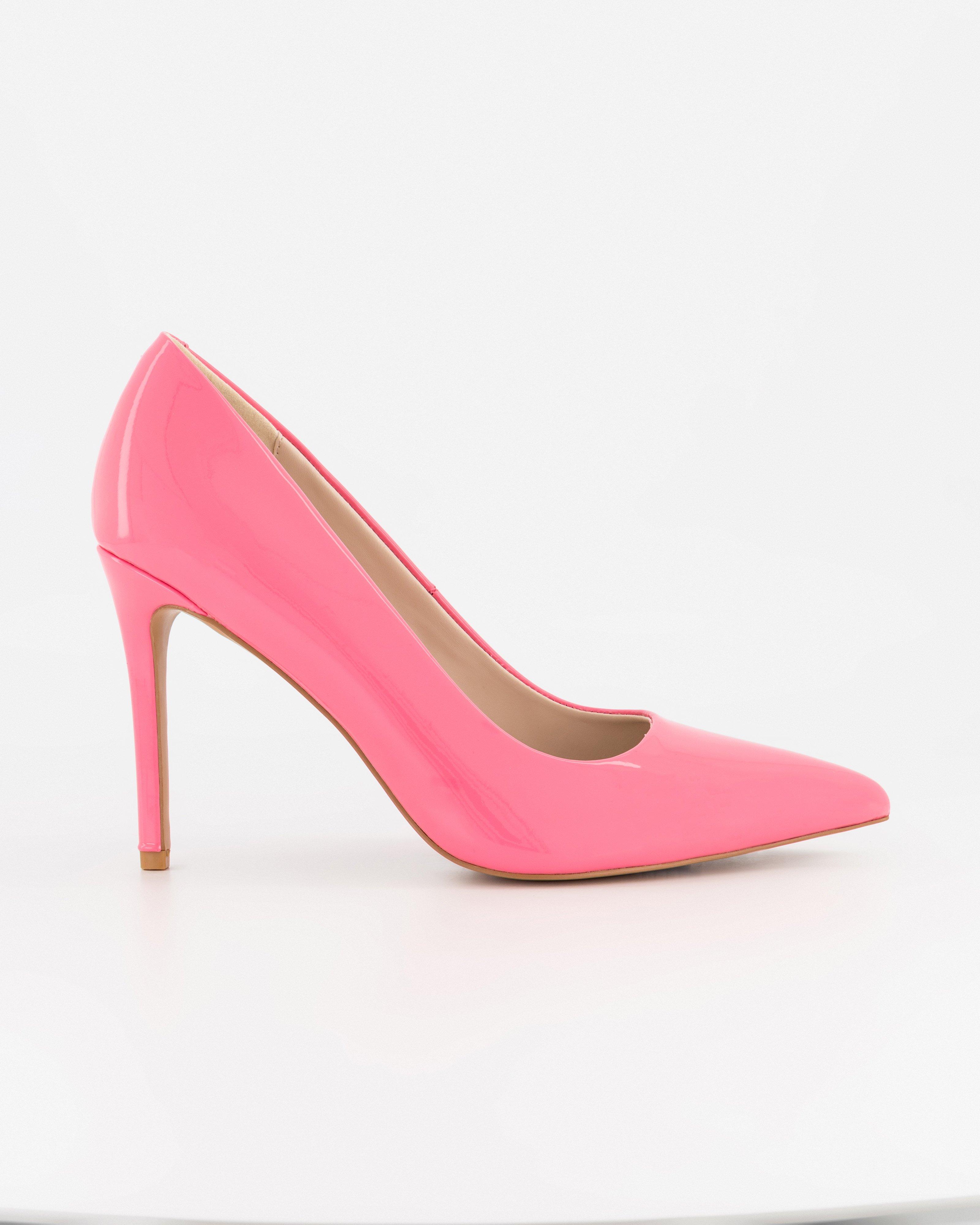 Shanika Patent Court Heel -  Pink