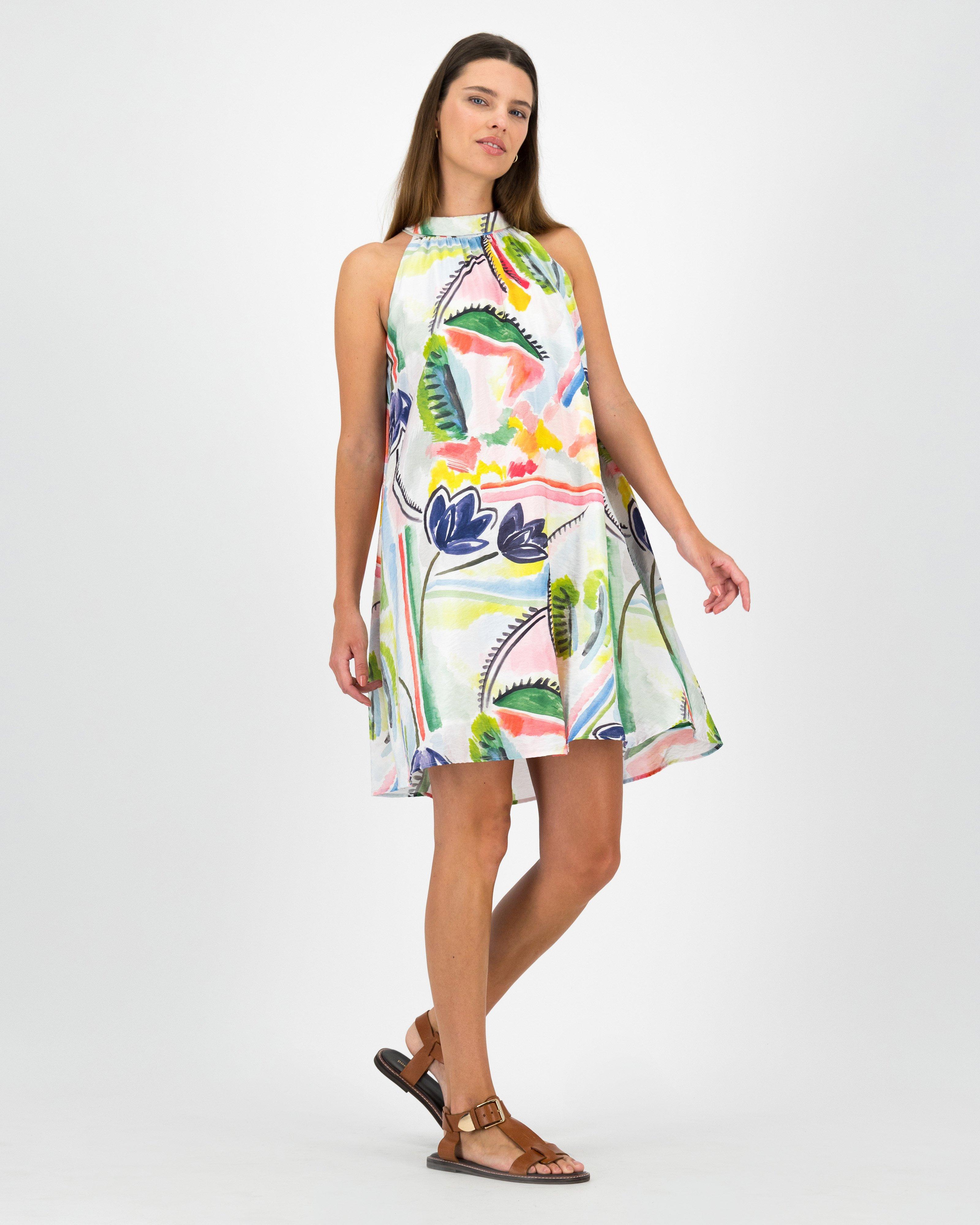 Reserved Ready to ship poetry two tone dress main image 1