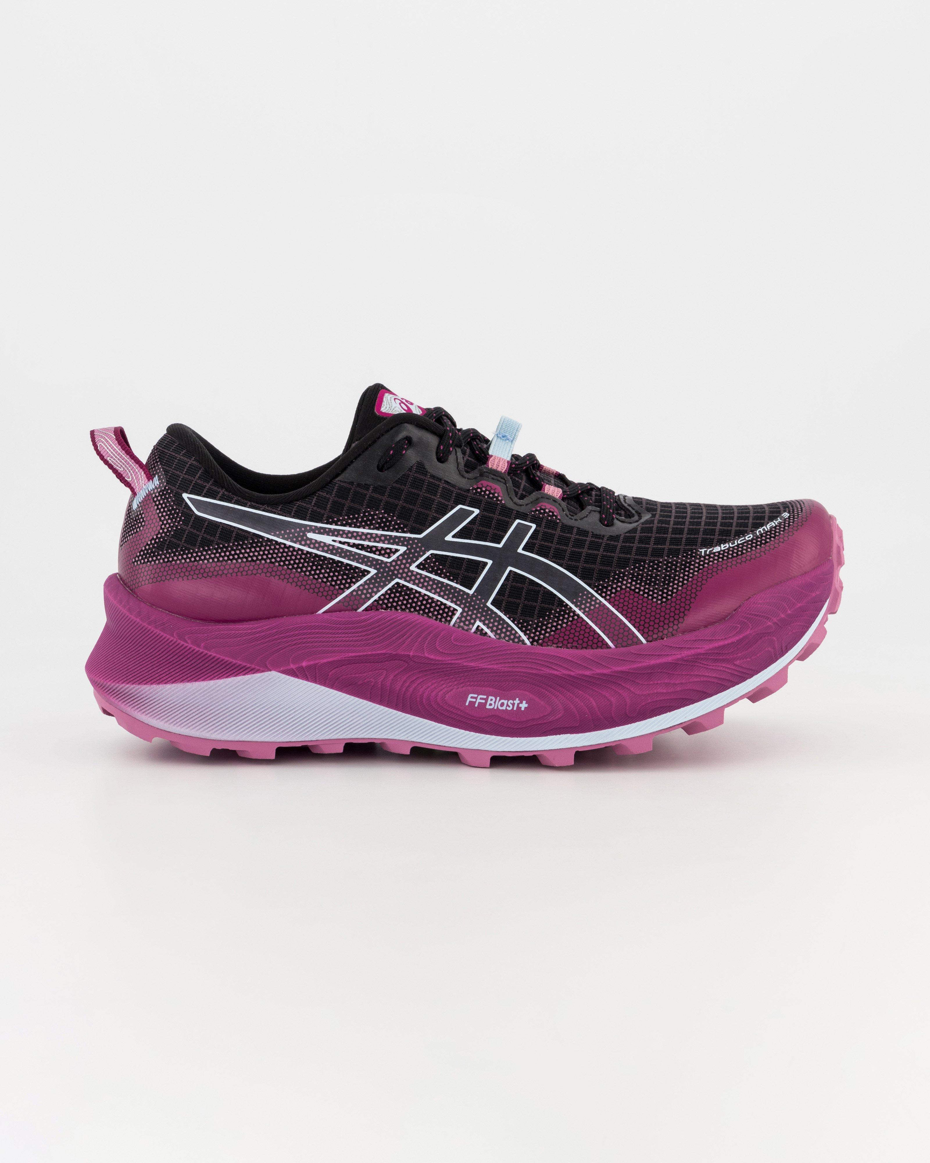 Asics Women’s Trabuco Max 3 Trail Running Shoes -  Black