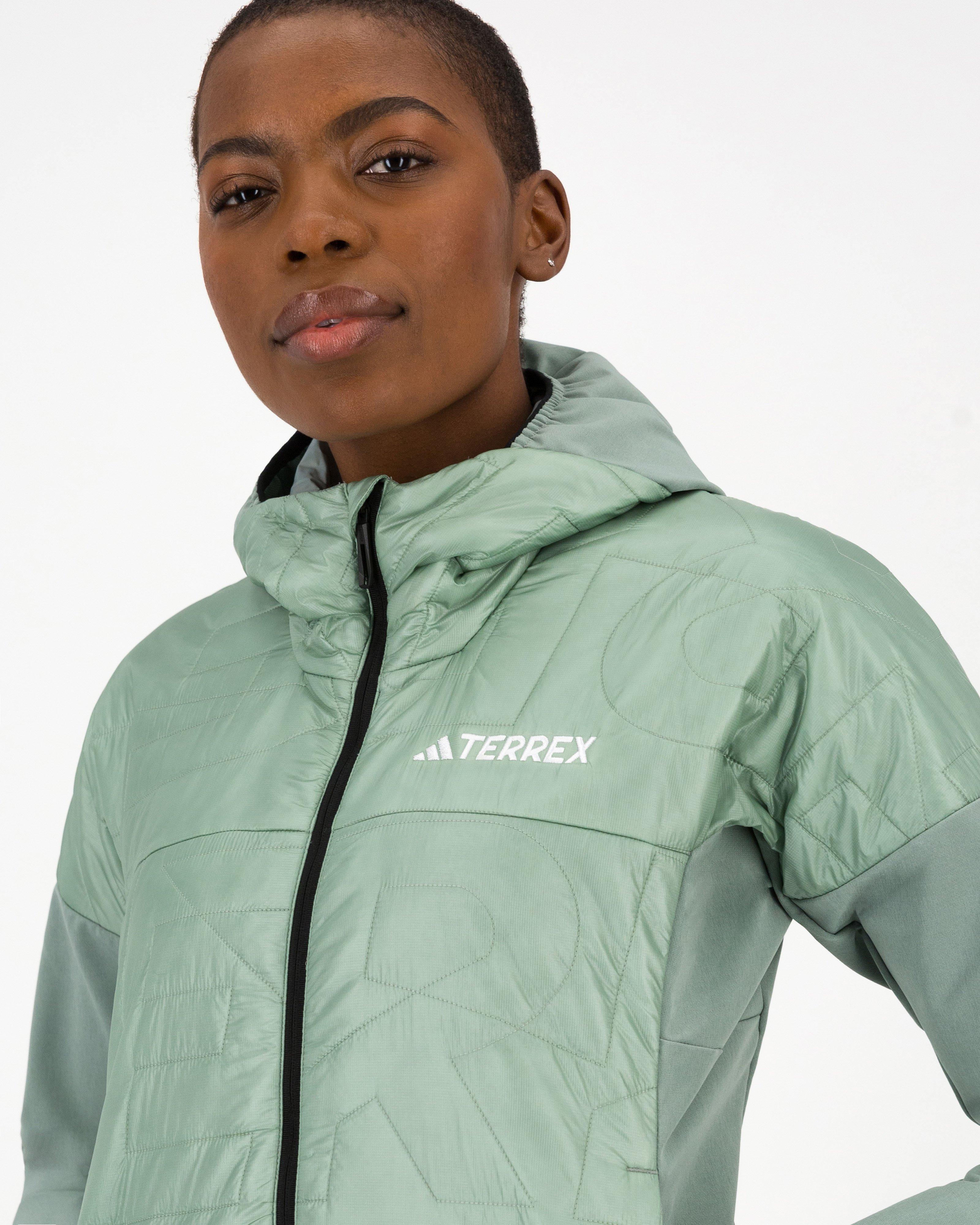 Adidas Women’s Terrex Xperior Varlite Hybrid PrimaLoft Jacket -  Light Green