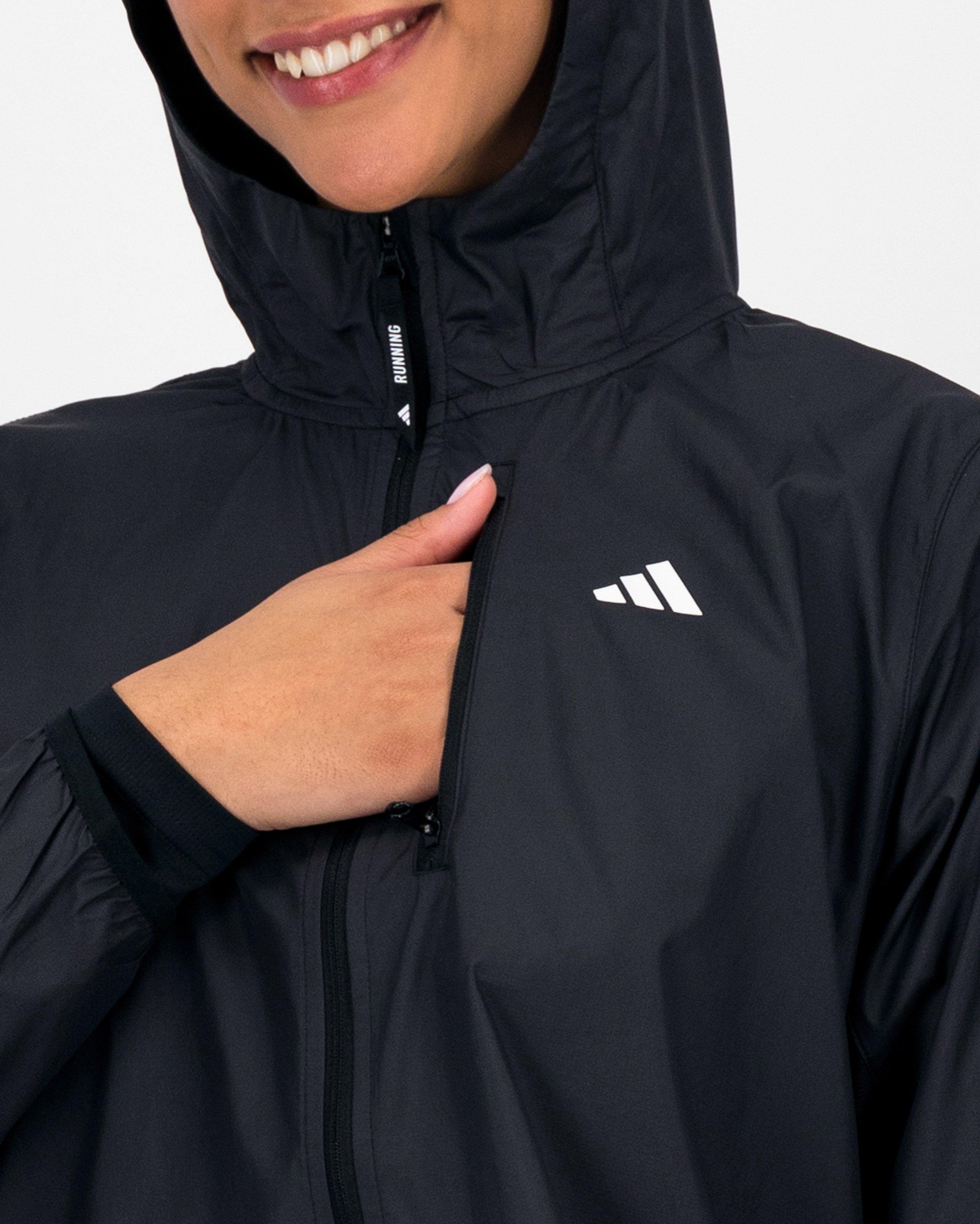 Adidas Women’s Own The Run Wind Resistant Jacket -  Black
