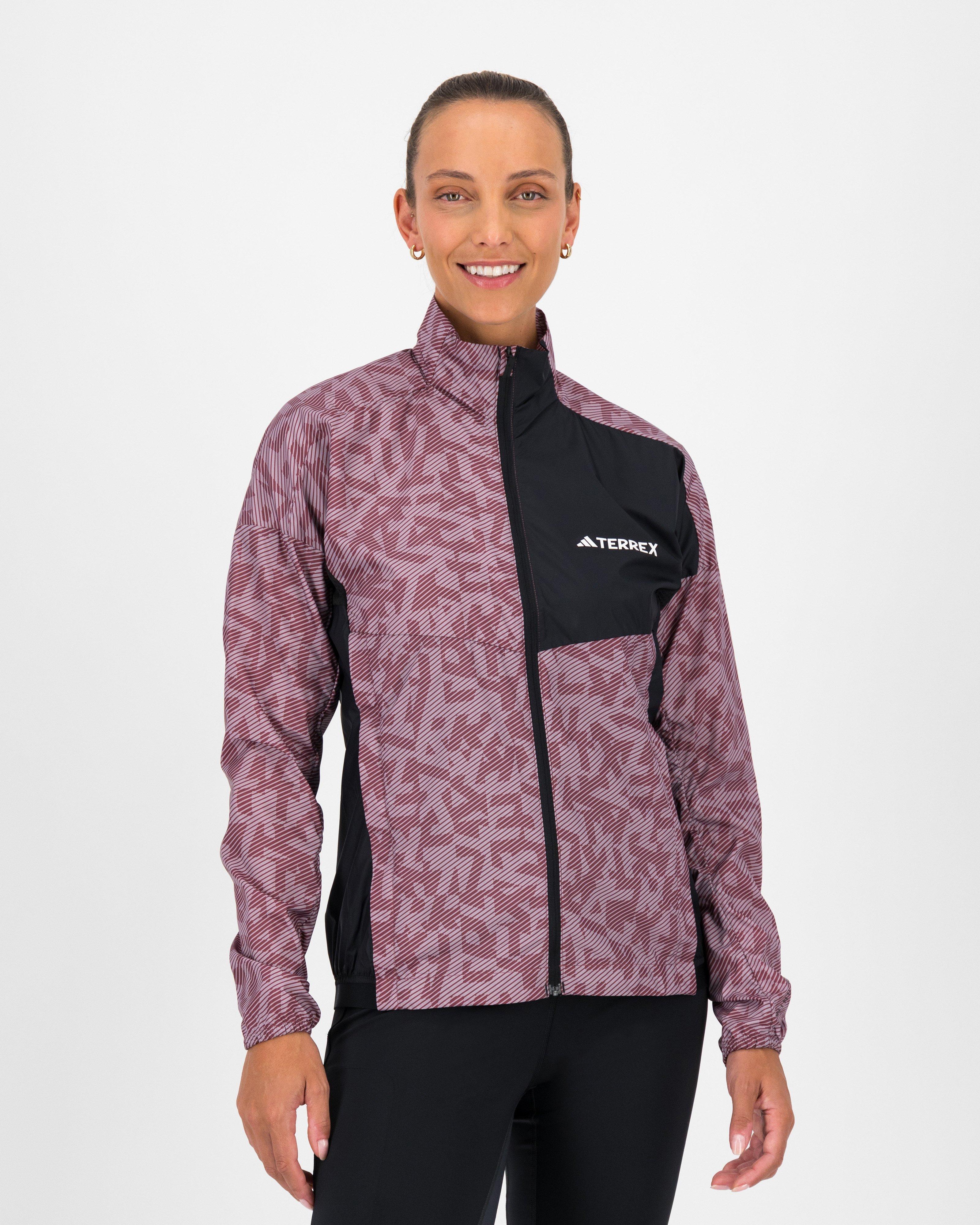 Adidas Terrex Women’s Trail Wind Jacket -  Mauve