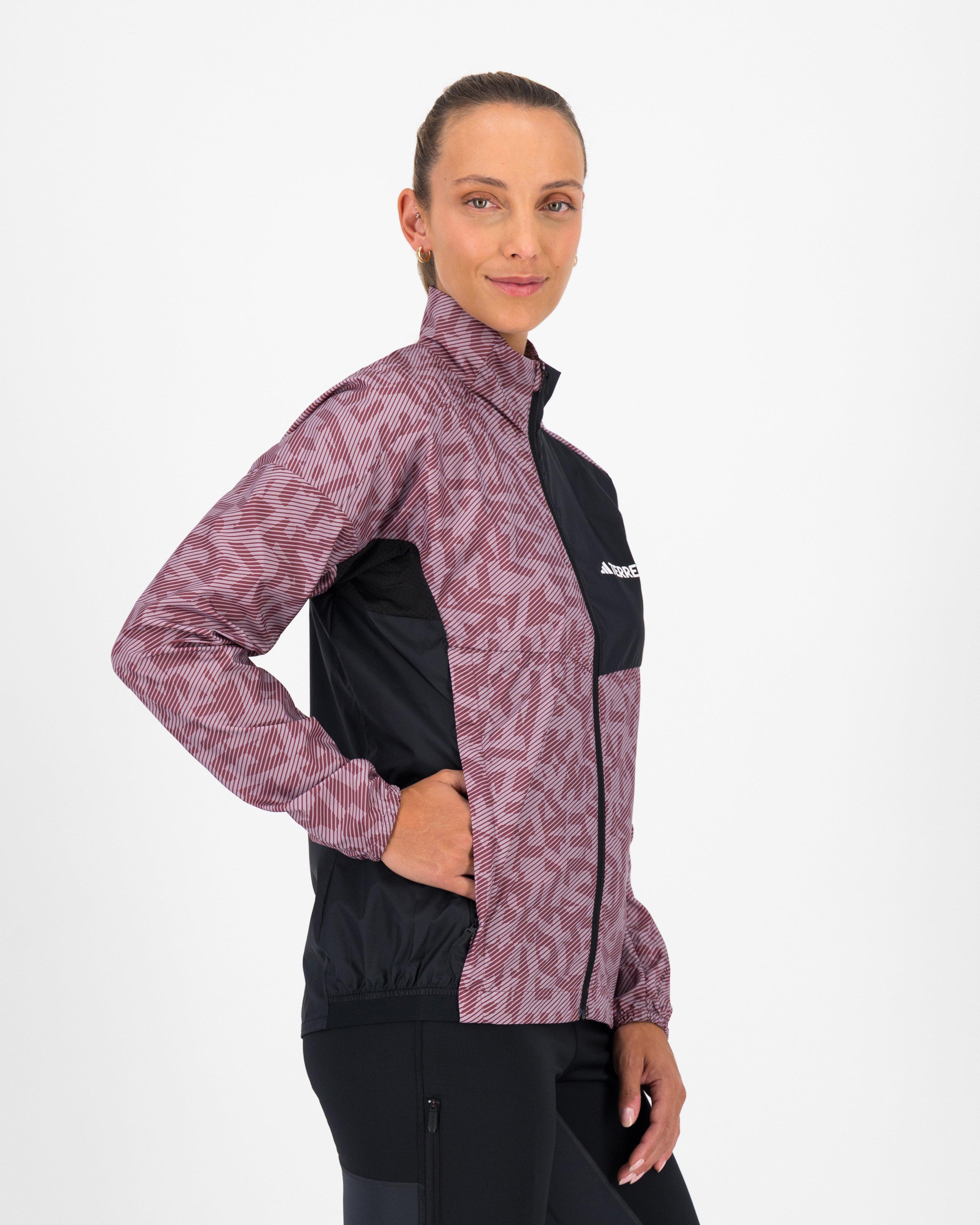 Adidas Terrex Women’s Trail Wind Jacket -  Mauve