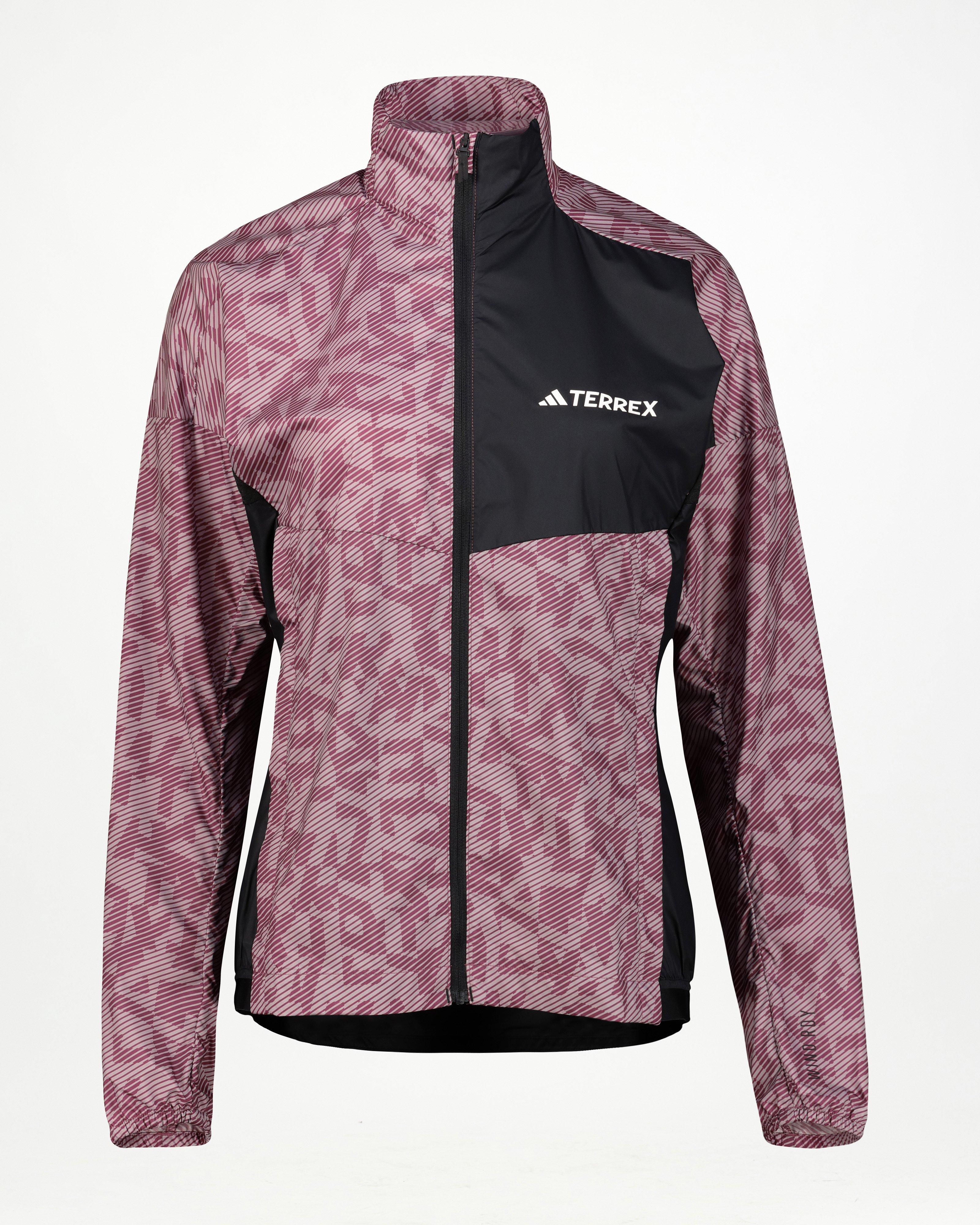 Adidas Terrex Women’s Trail Wind Jacket -  Mauve