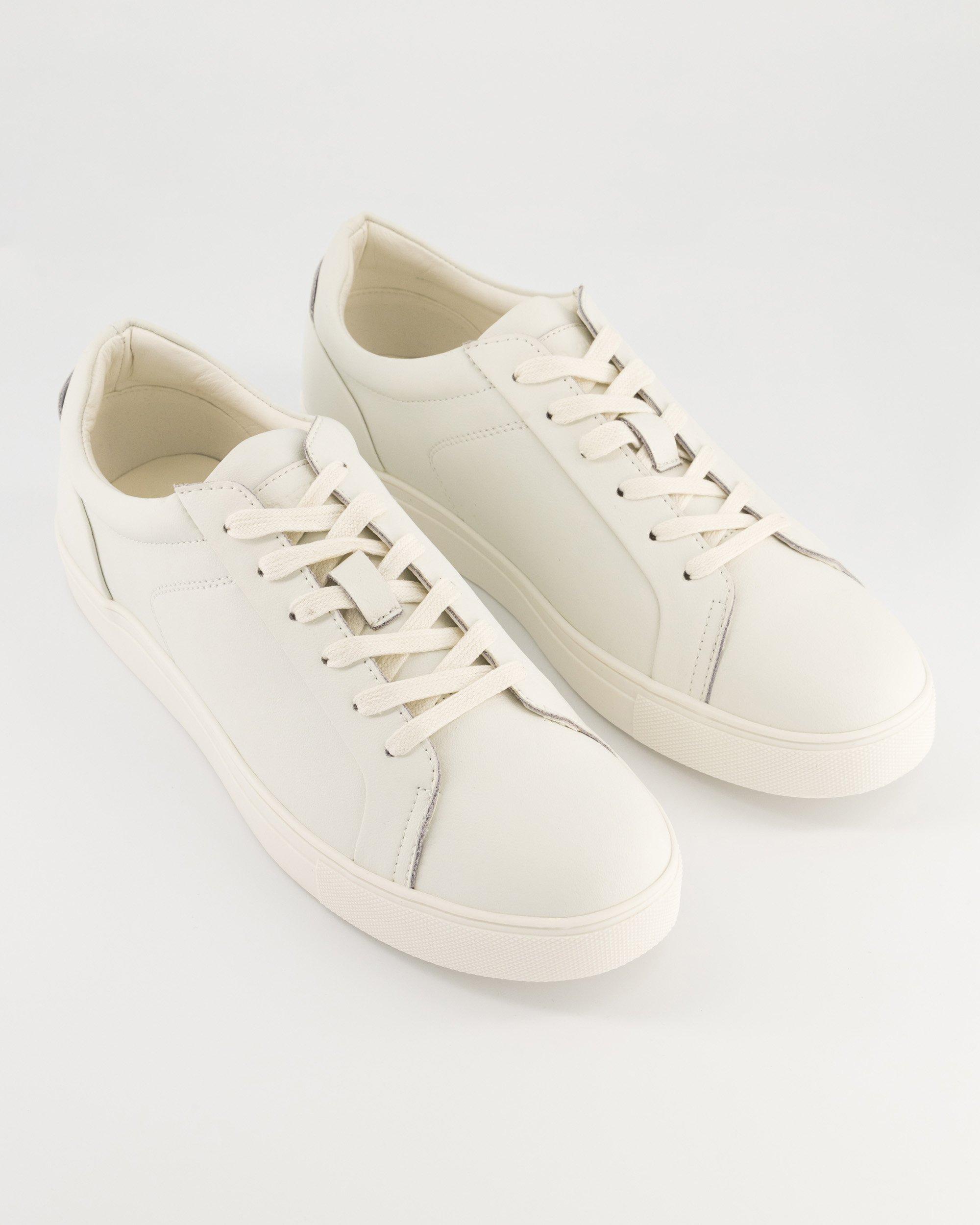 Men's Shaka Leather Sneaker -  White