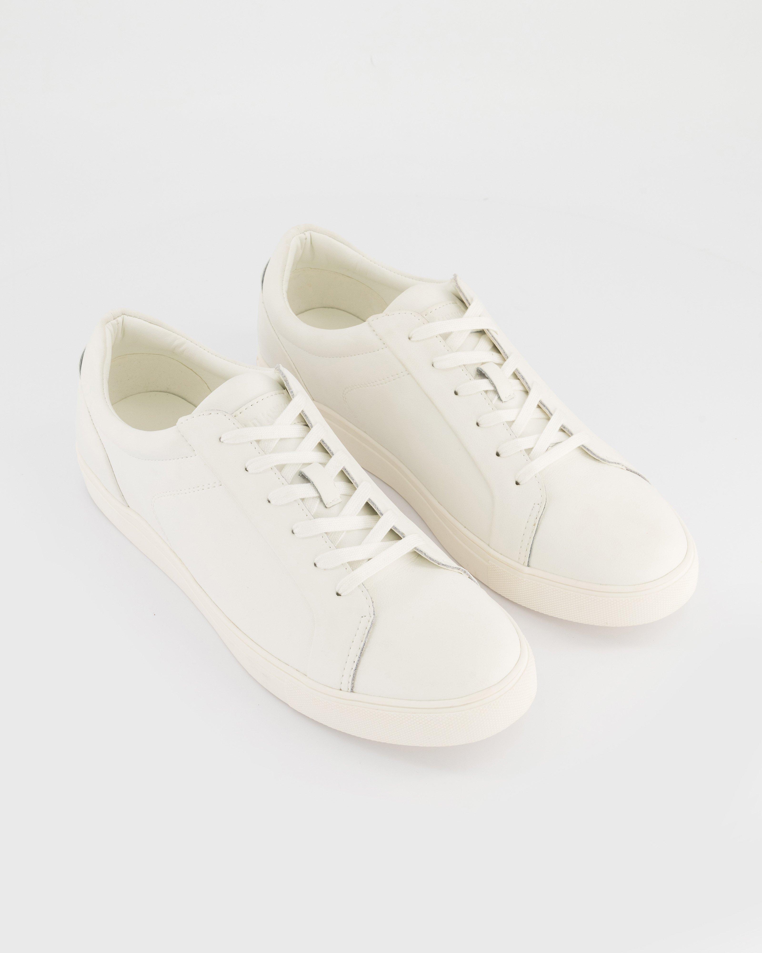 Men's Shaka Leather Sneaker -  White