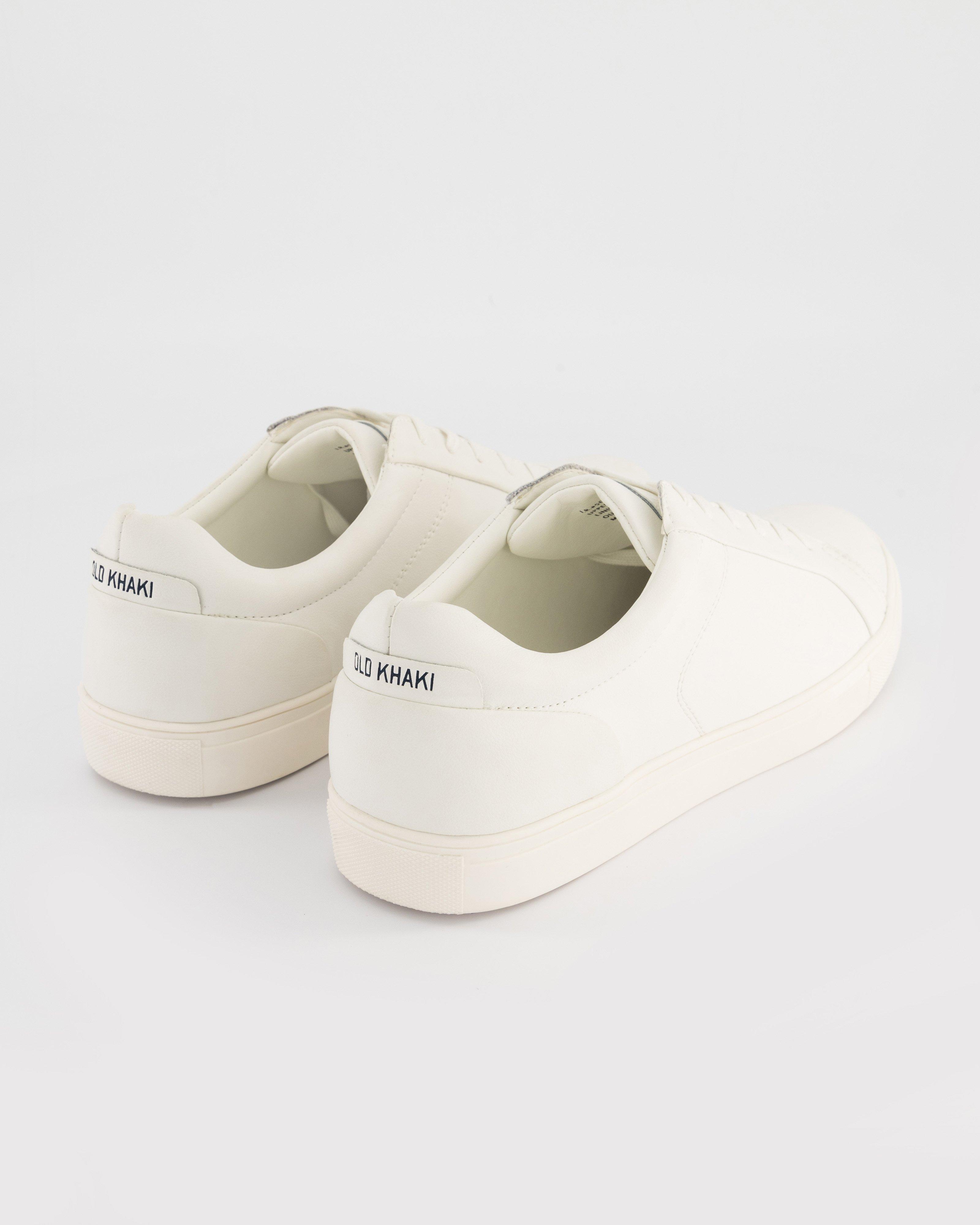 Men's Shaka Leather Sneaker -  White