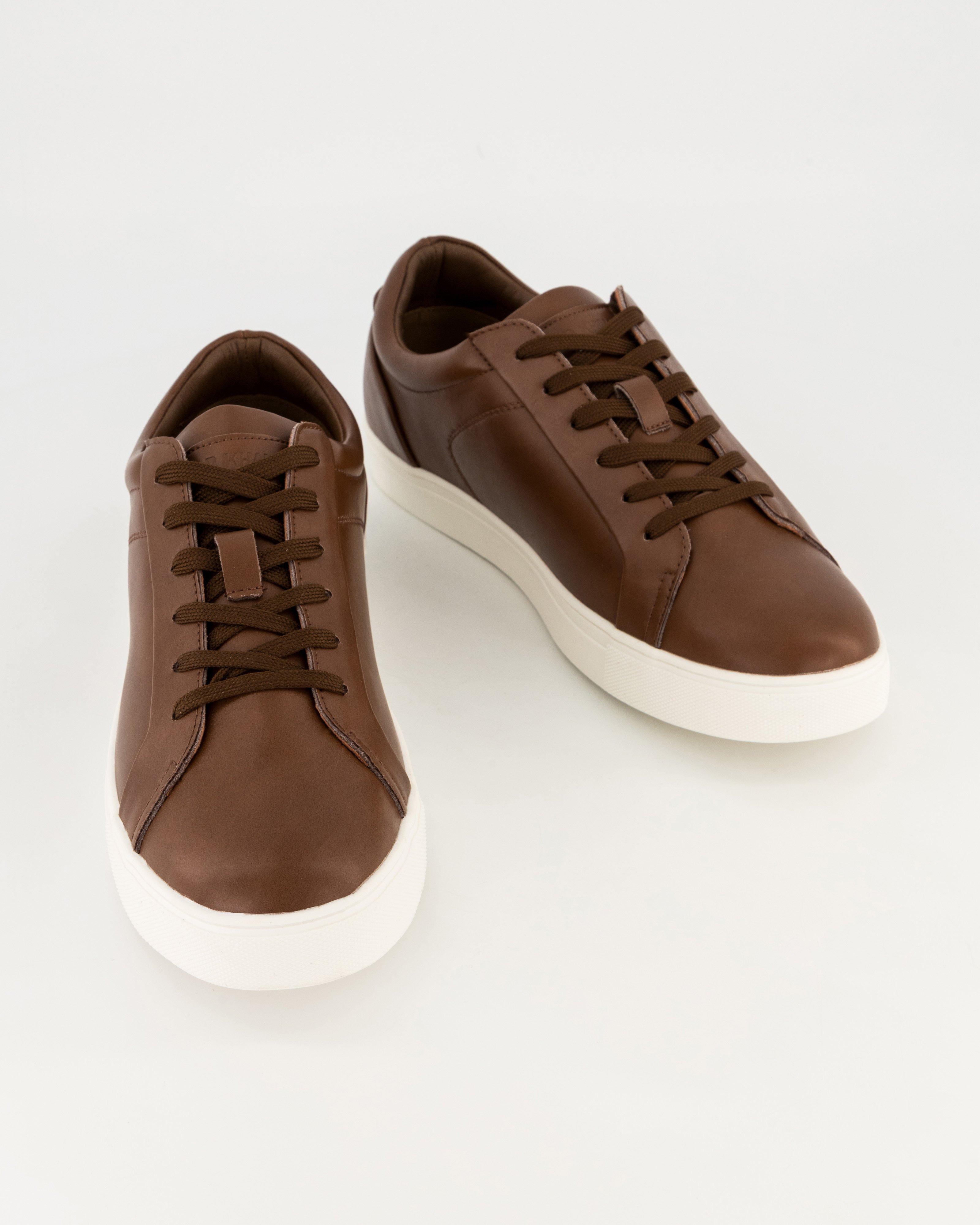 Men's Shaka Leather Sneaker -  Brown