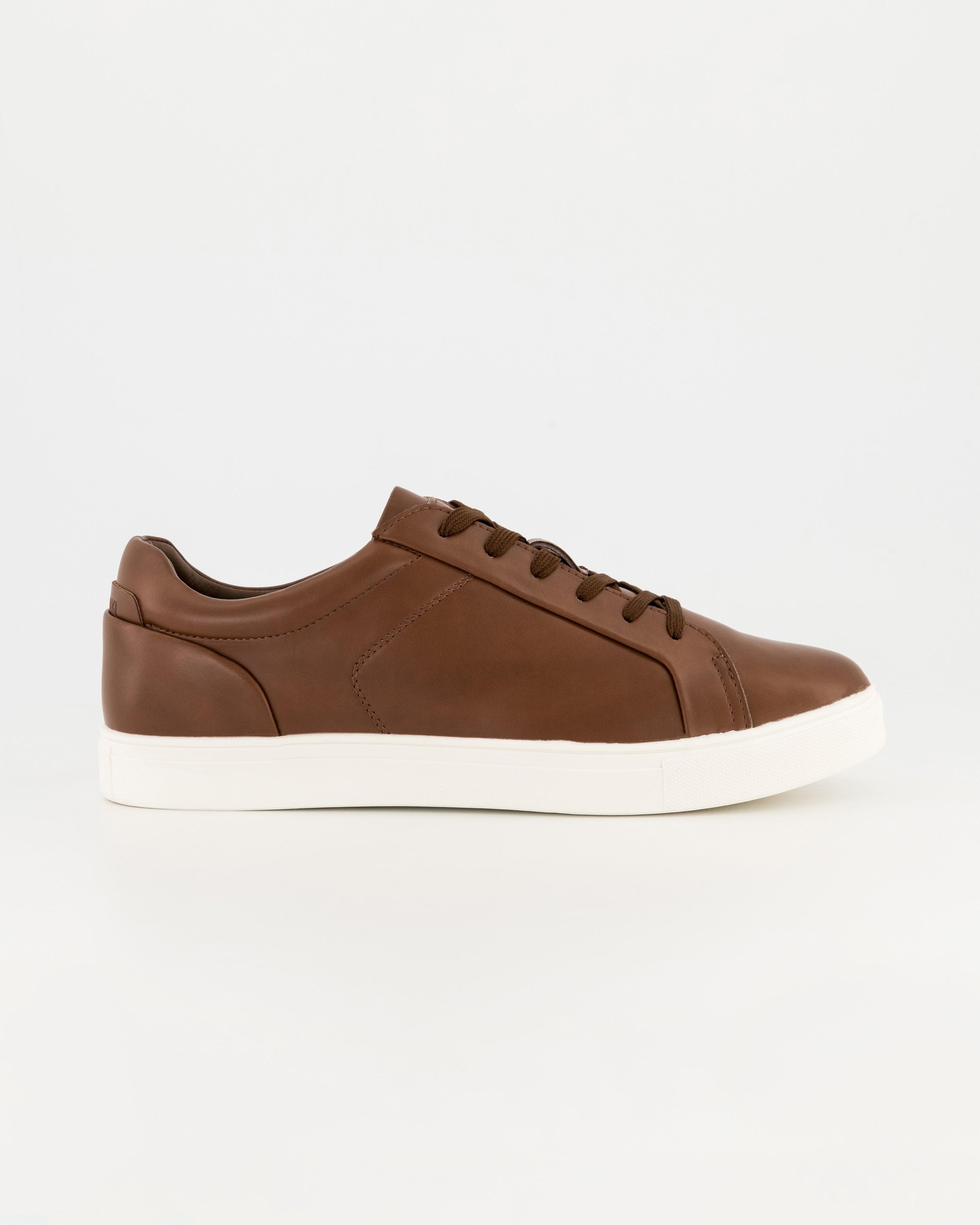 Men's Shaka Leather Sneaker -  Brown