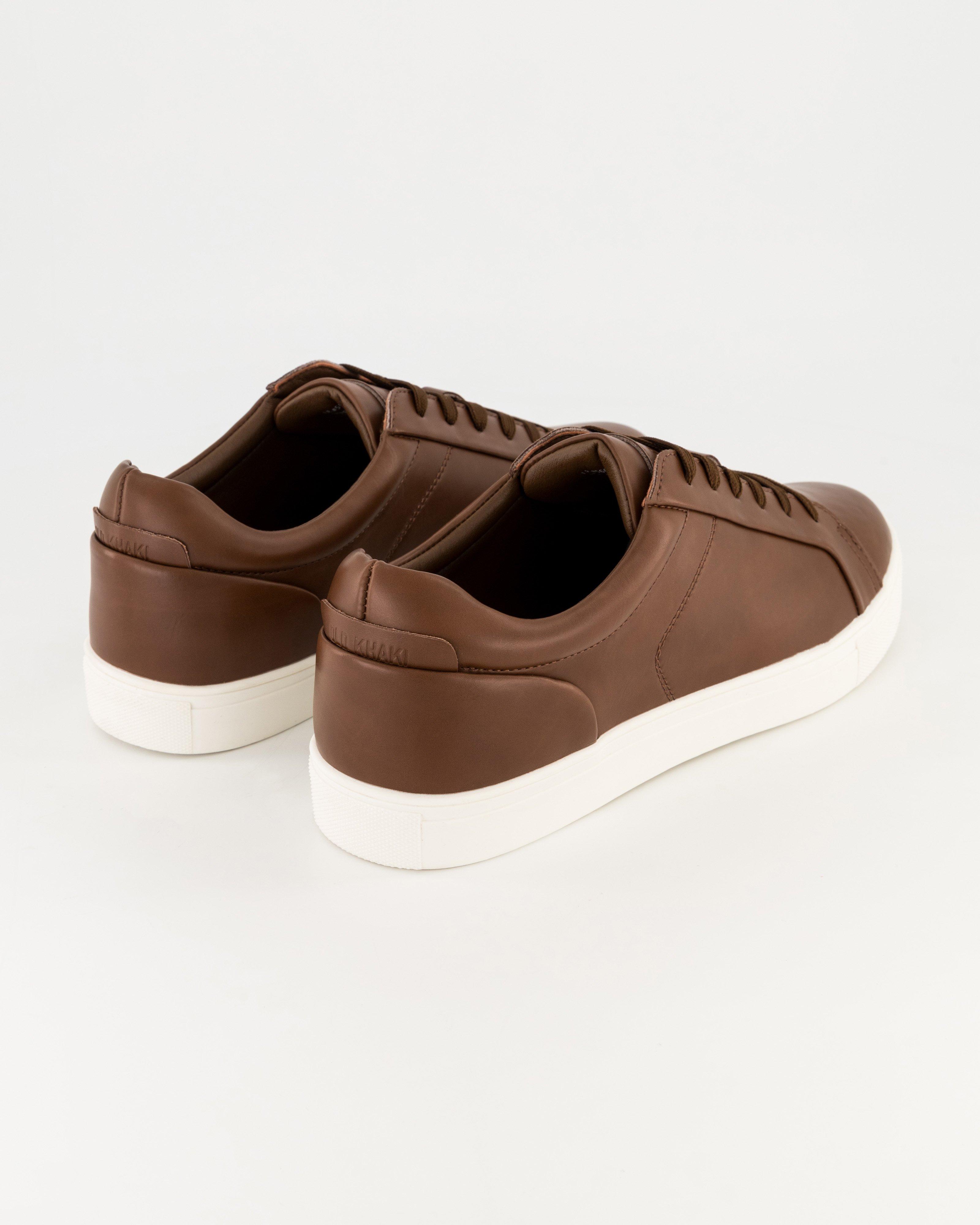 Men's Shaka Leather Sneaker -  Brown