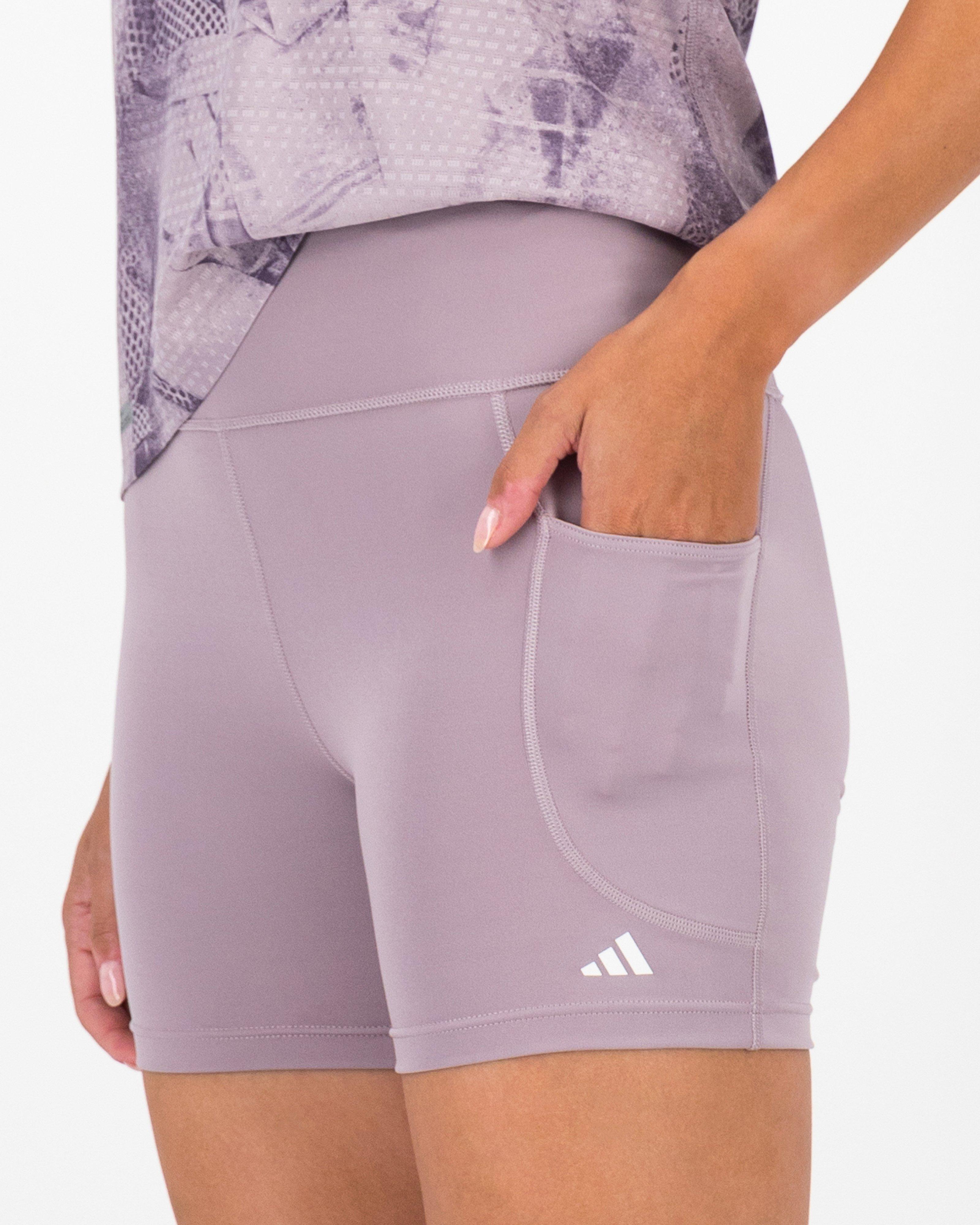 Adidas Women’s Daily Run 5-inch Tights -  Mauve