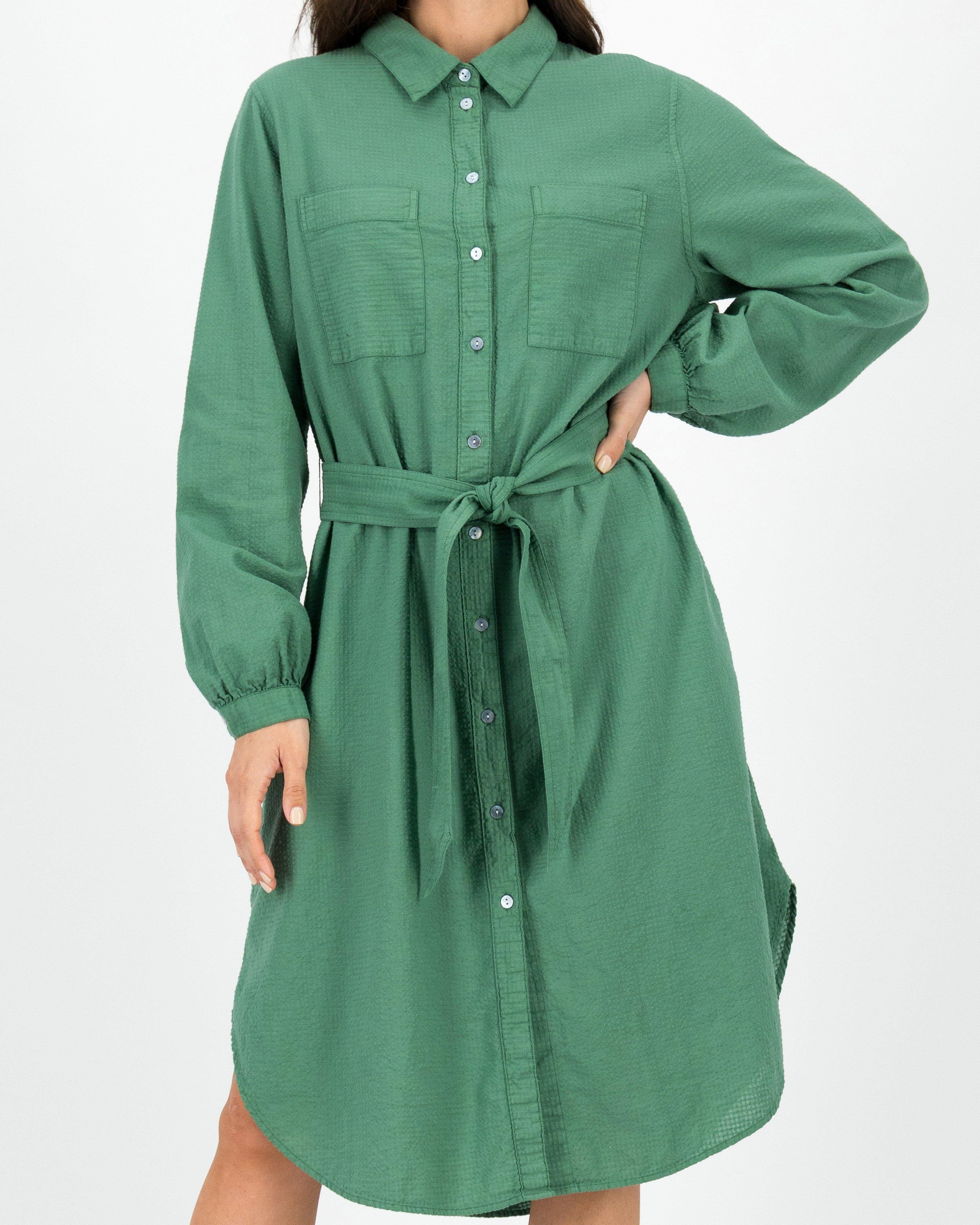 Rare Earth Women’s Sarah Shirt Dress -  Dark Green