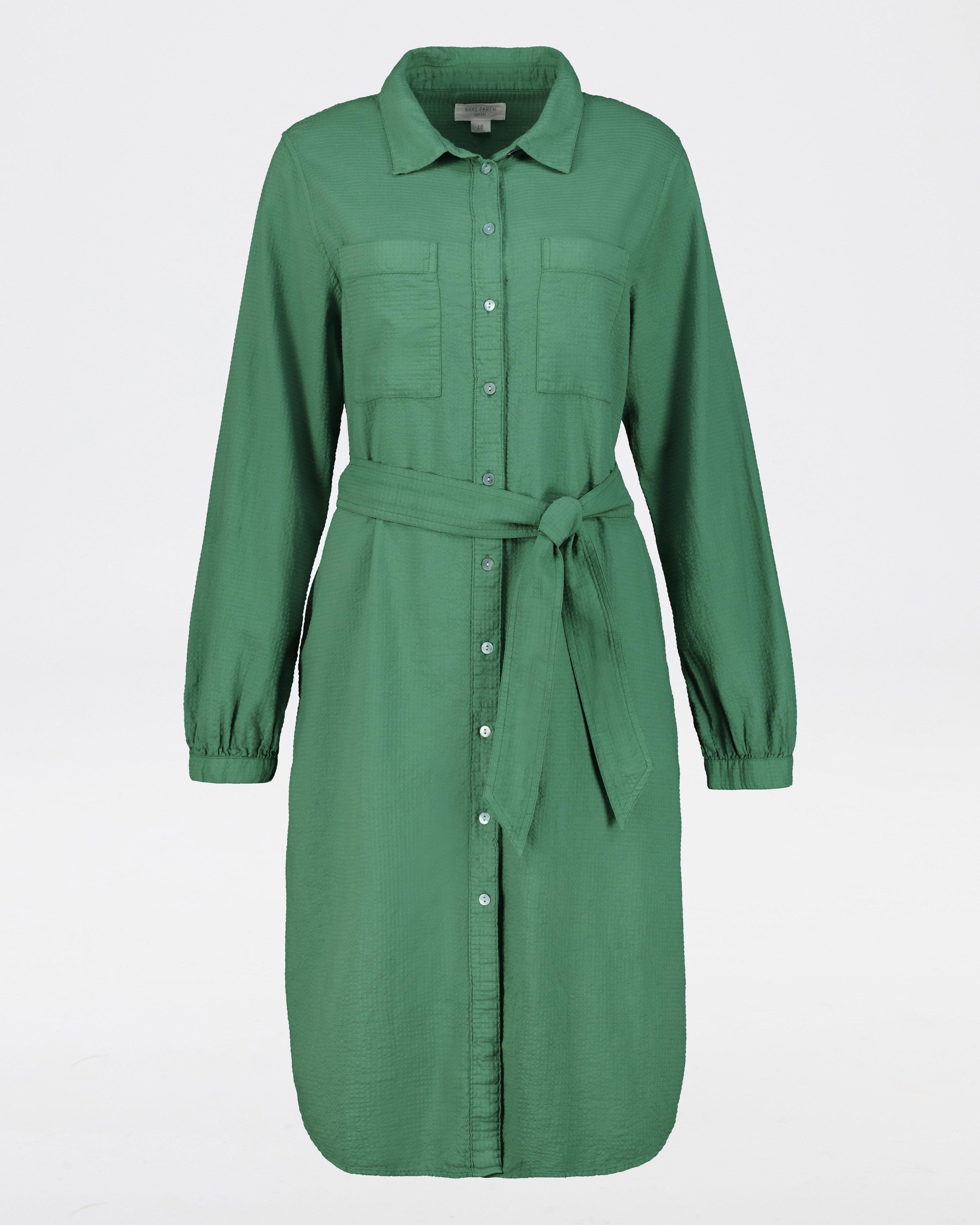 Rare Earth Women’s Sarah Shirt Dress -  Dark Green