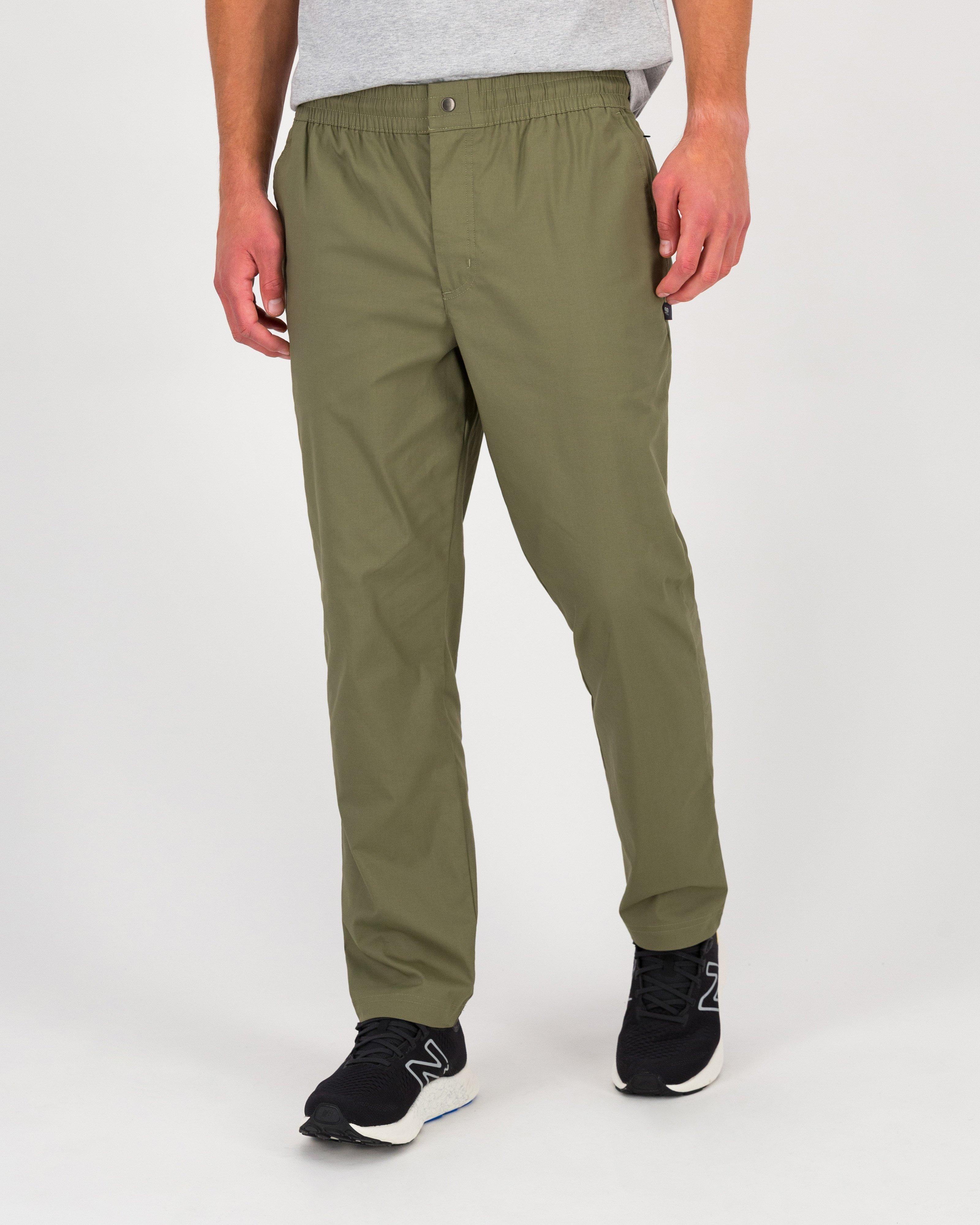 New Balance Men’s Icon Twill Tapered Pants -  Dark Olive