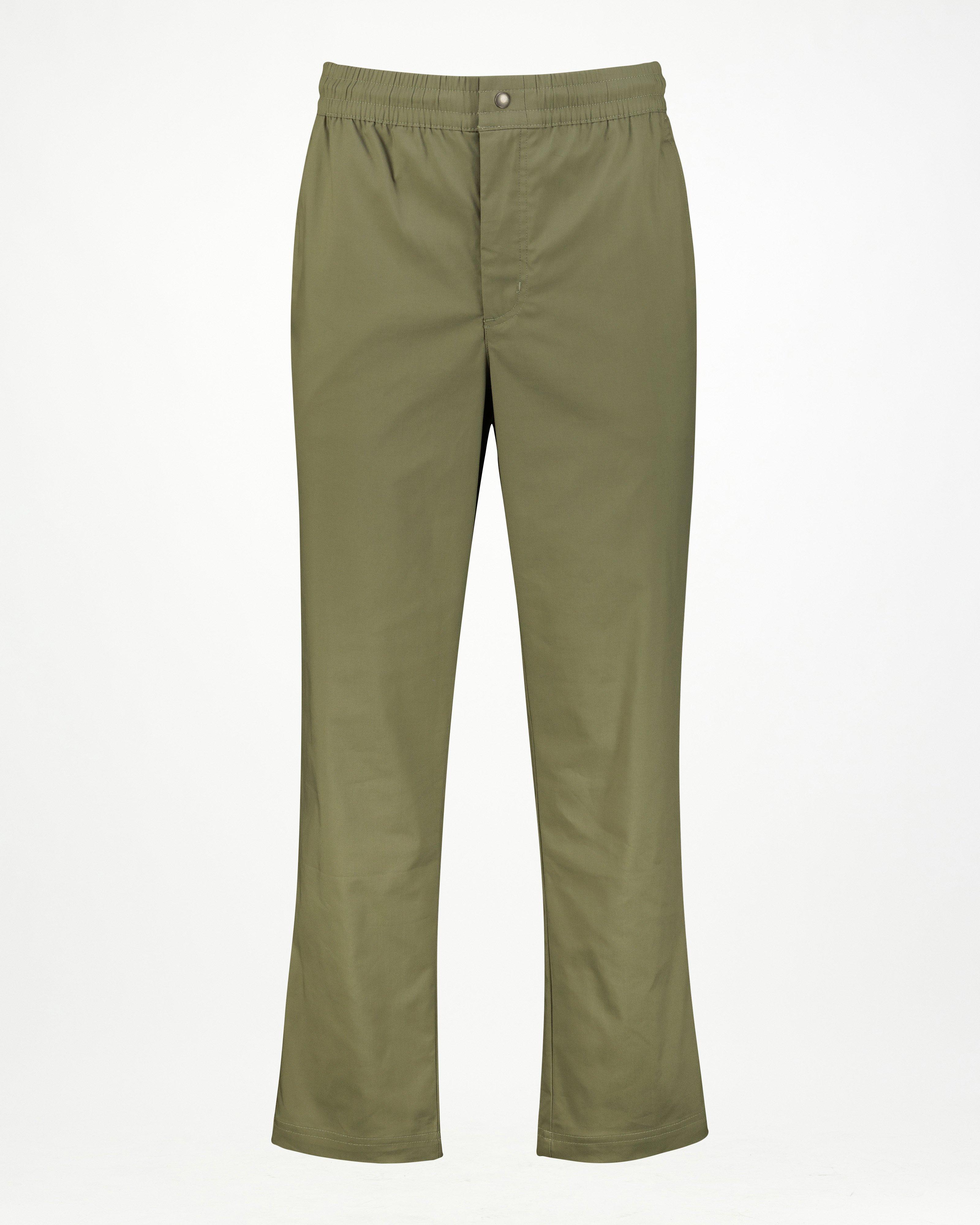 New Balance Men’s Icon Twill Tapered Pants -  Dark Olive