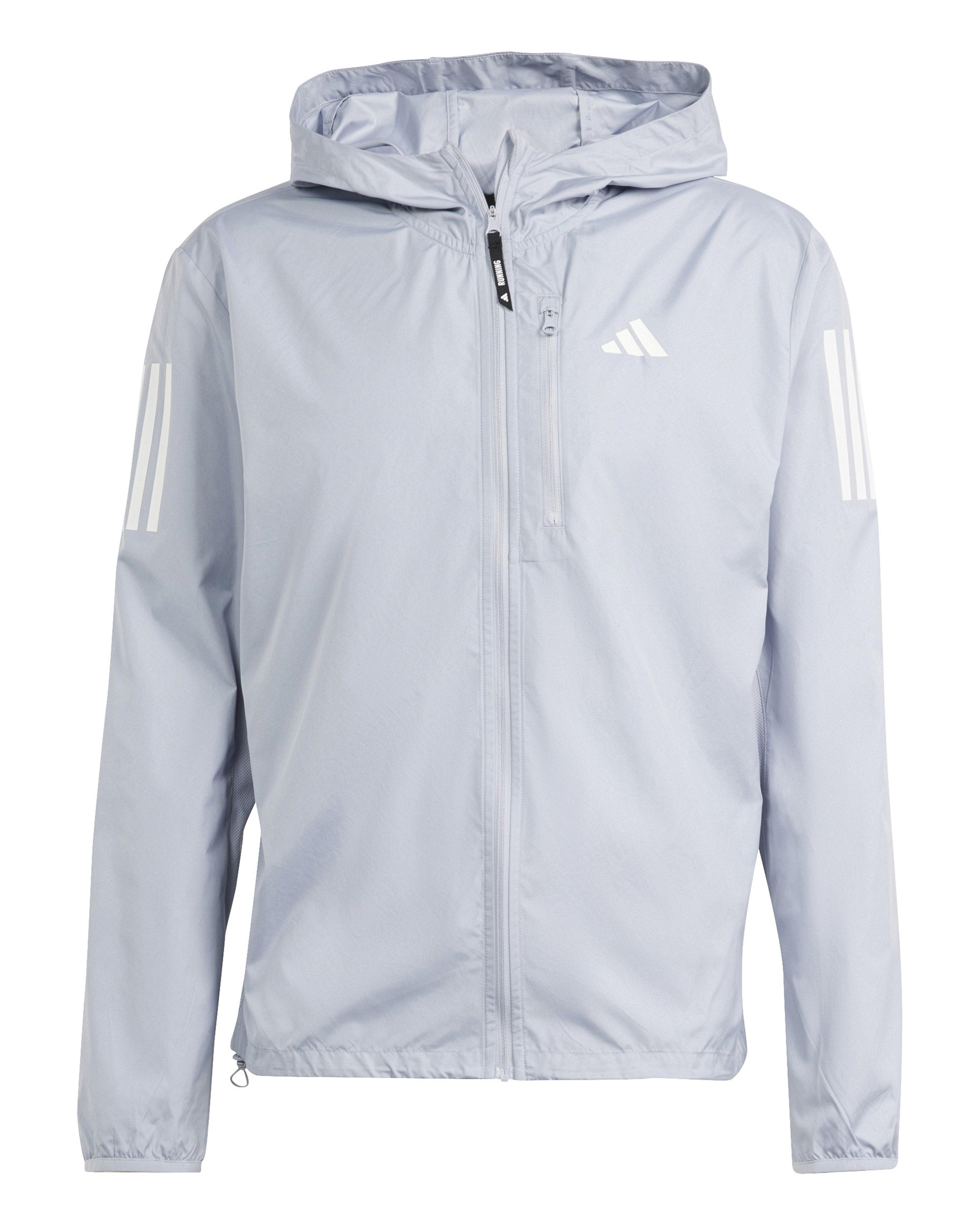 Adidas Men’s OTR B Running Jacket -  Silver