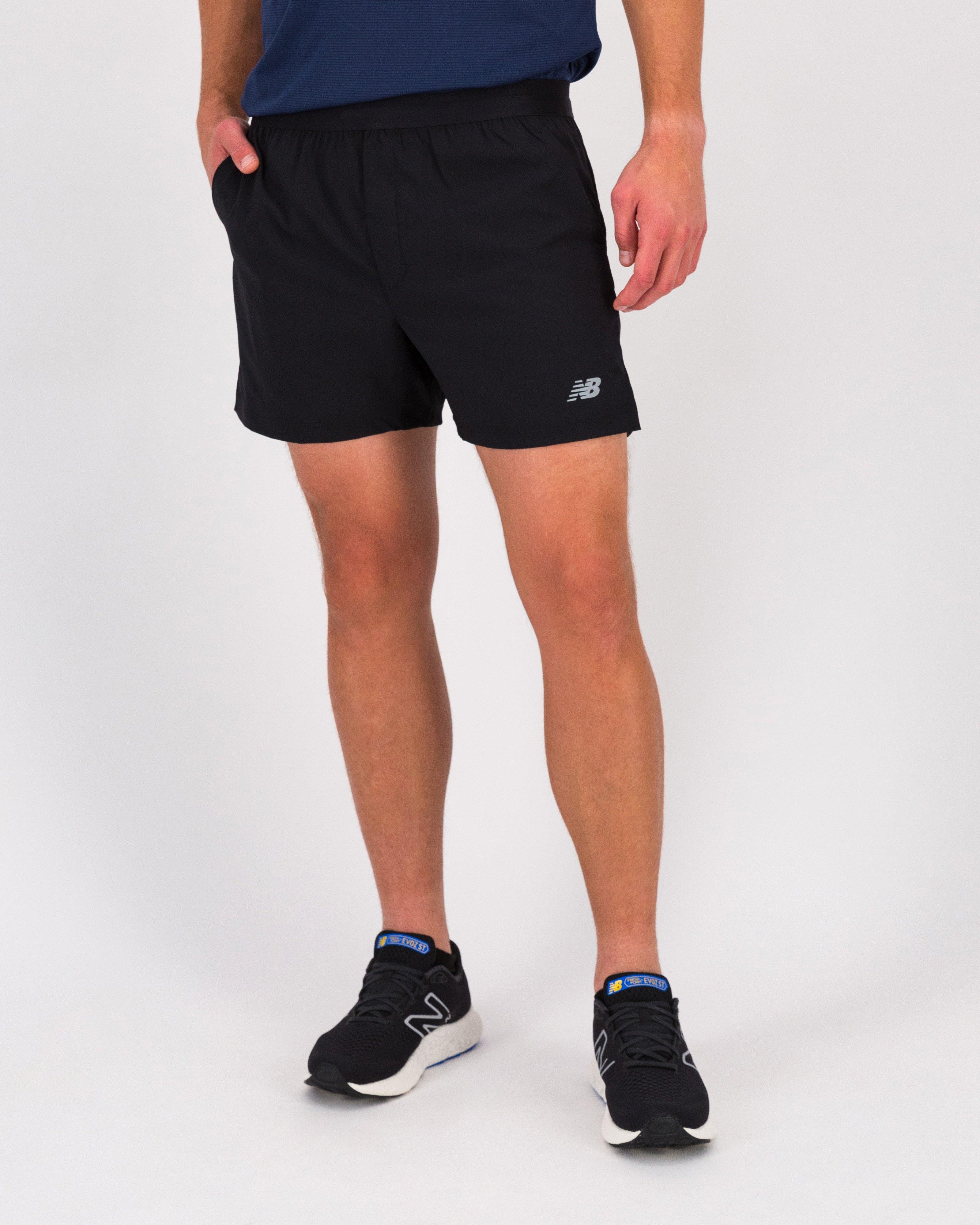 New Balance Men’s Athletics 2-in-1 5-inch Shorts -  Black