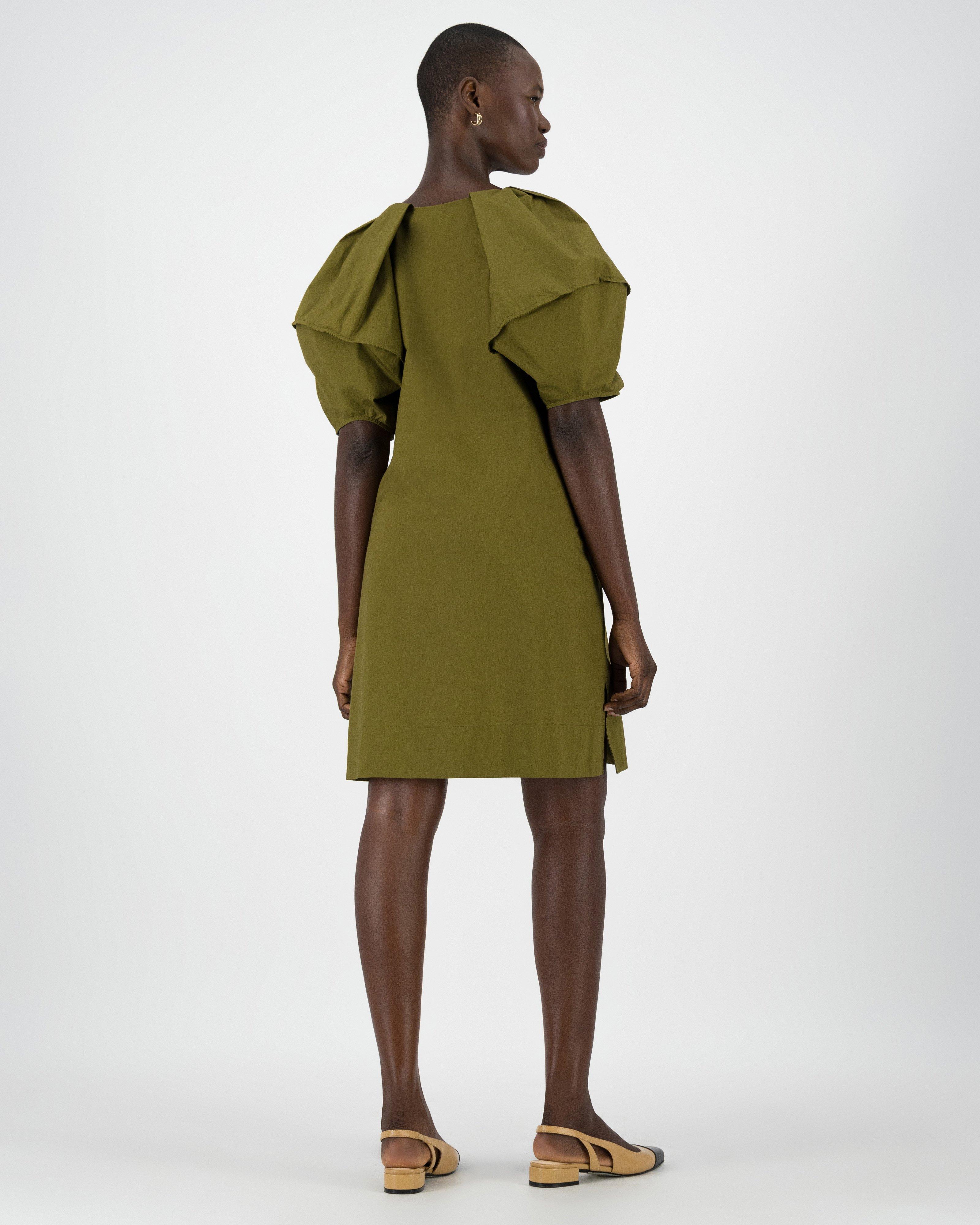 Rey Shift Dress -  Olive