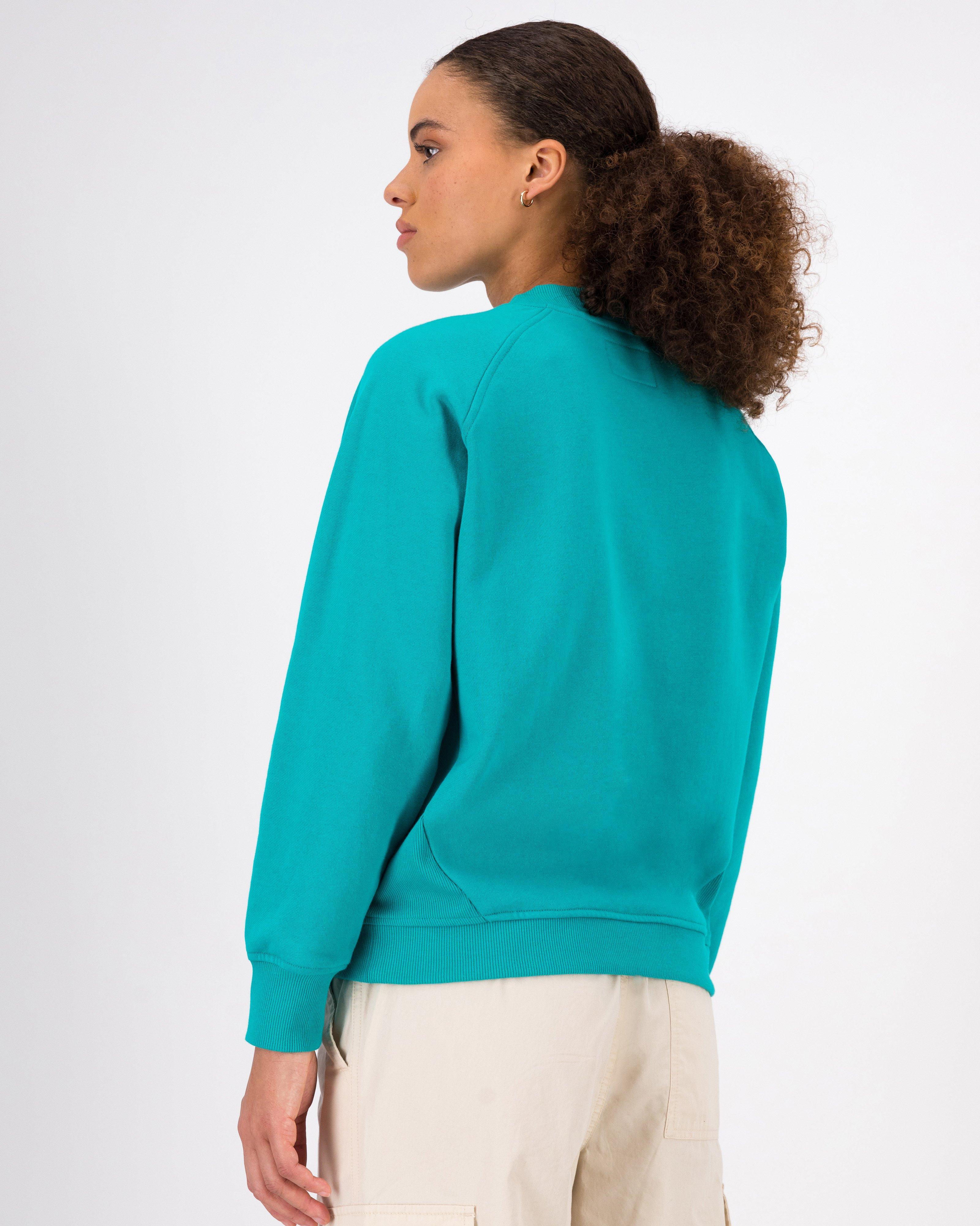 Women’s Cayla Embossed Sweat -  Aqua