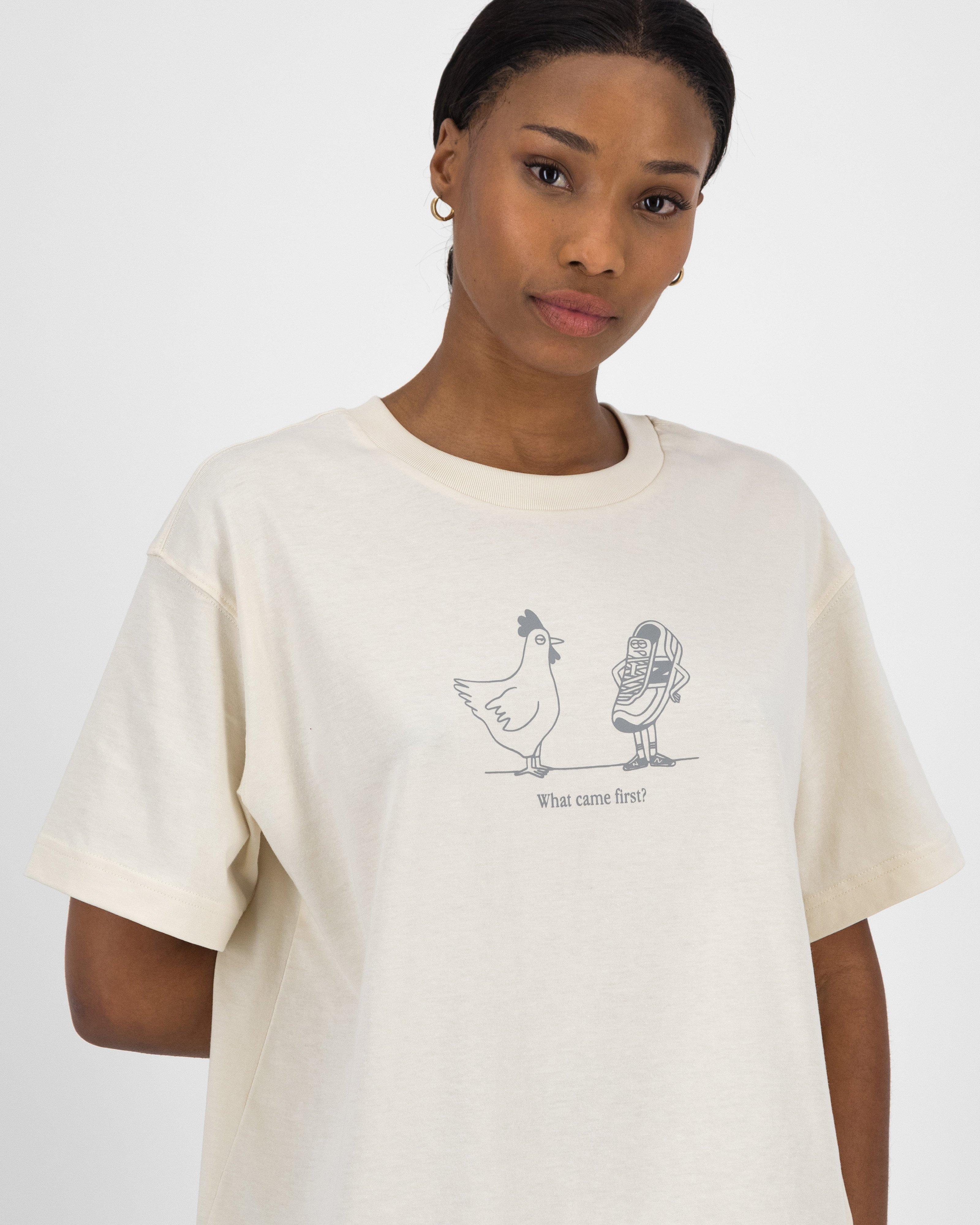 New Balance Women’s Sport Essentials Chicken T-shirt -  Cream