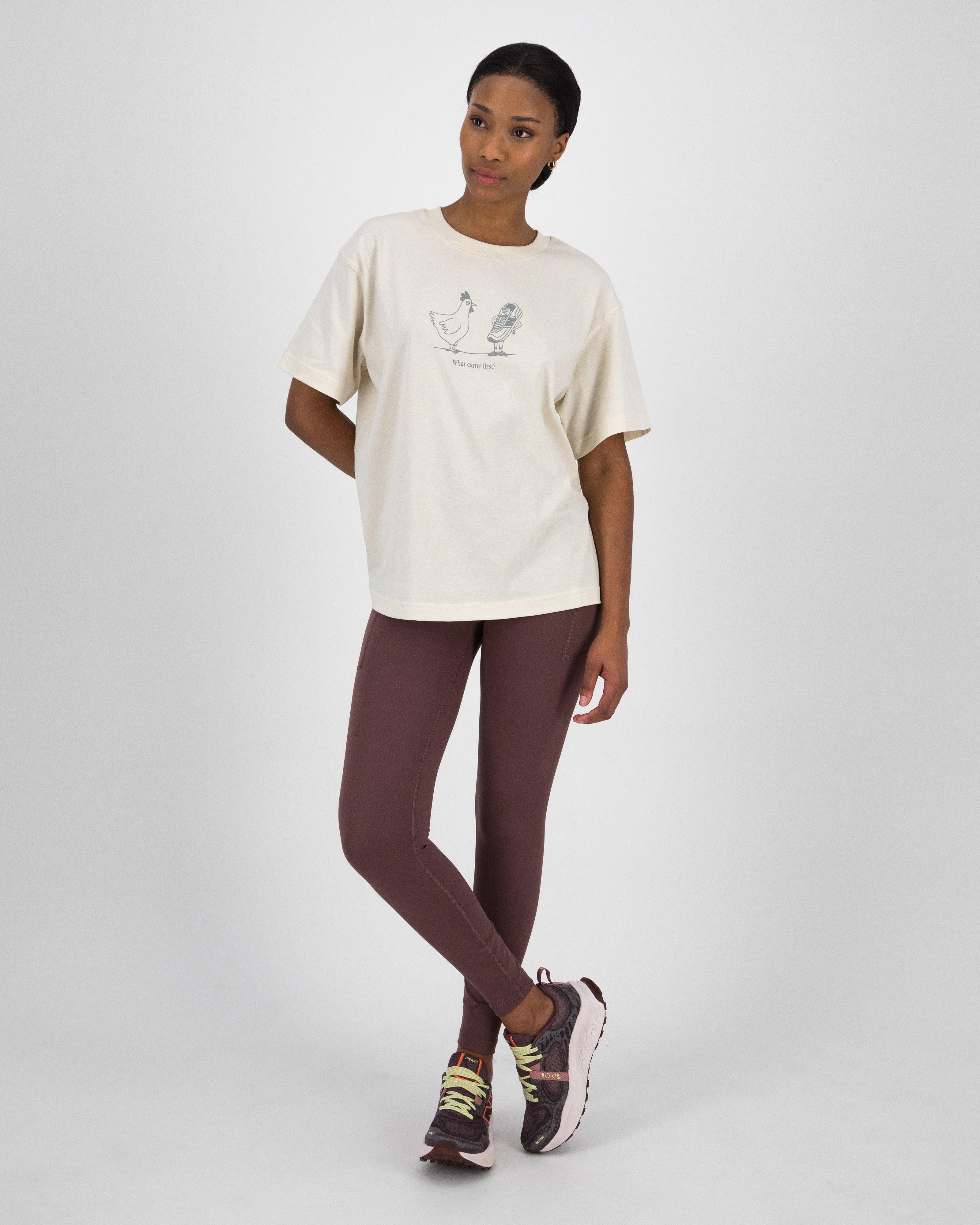 New Balance Women’s Sport Essentials Chicken T-shirt -  Cream