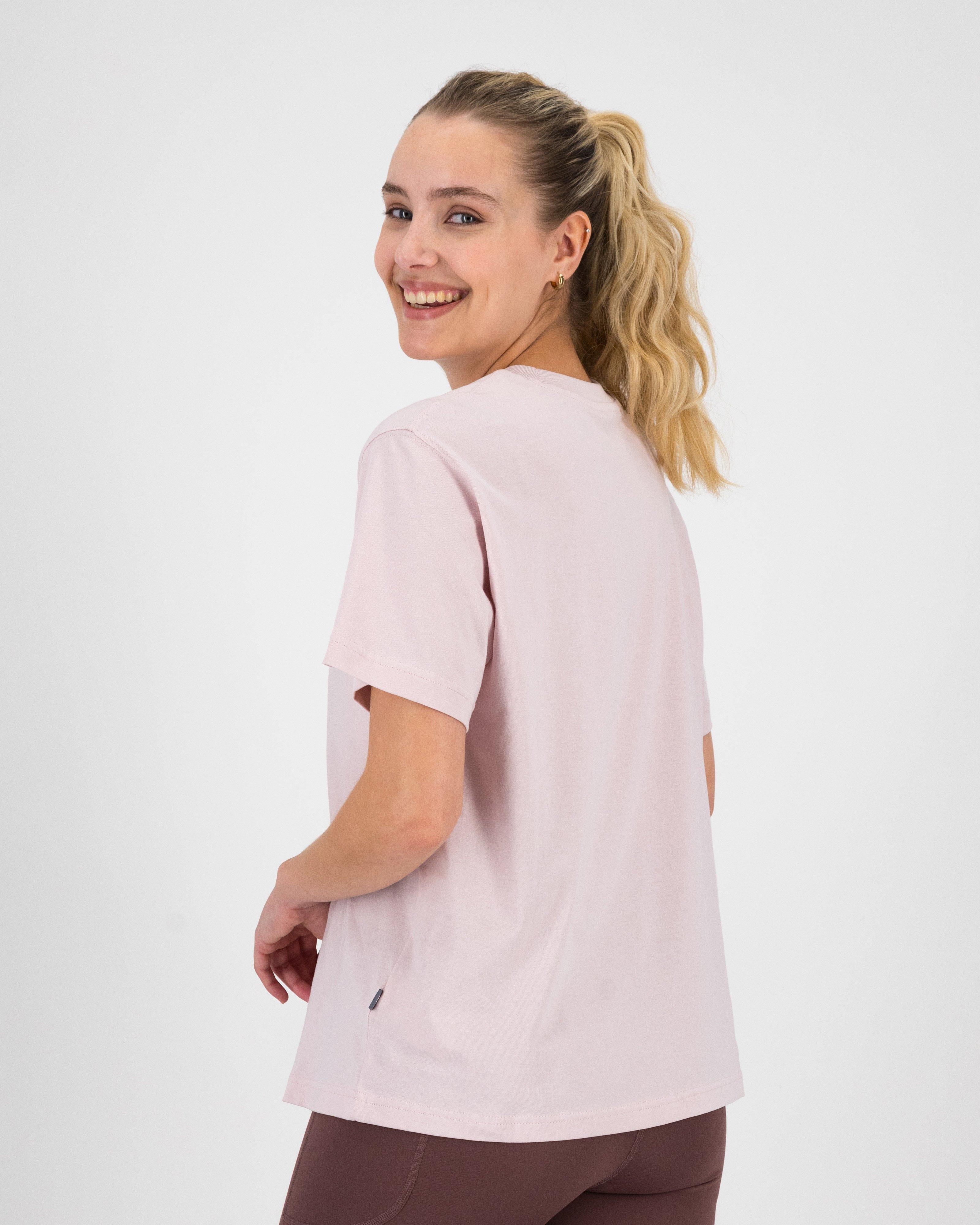 New Balance Women’s Sport Essentials Chicken T-shirt -  Dusty Pink