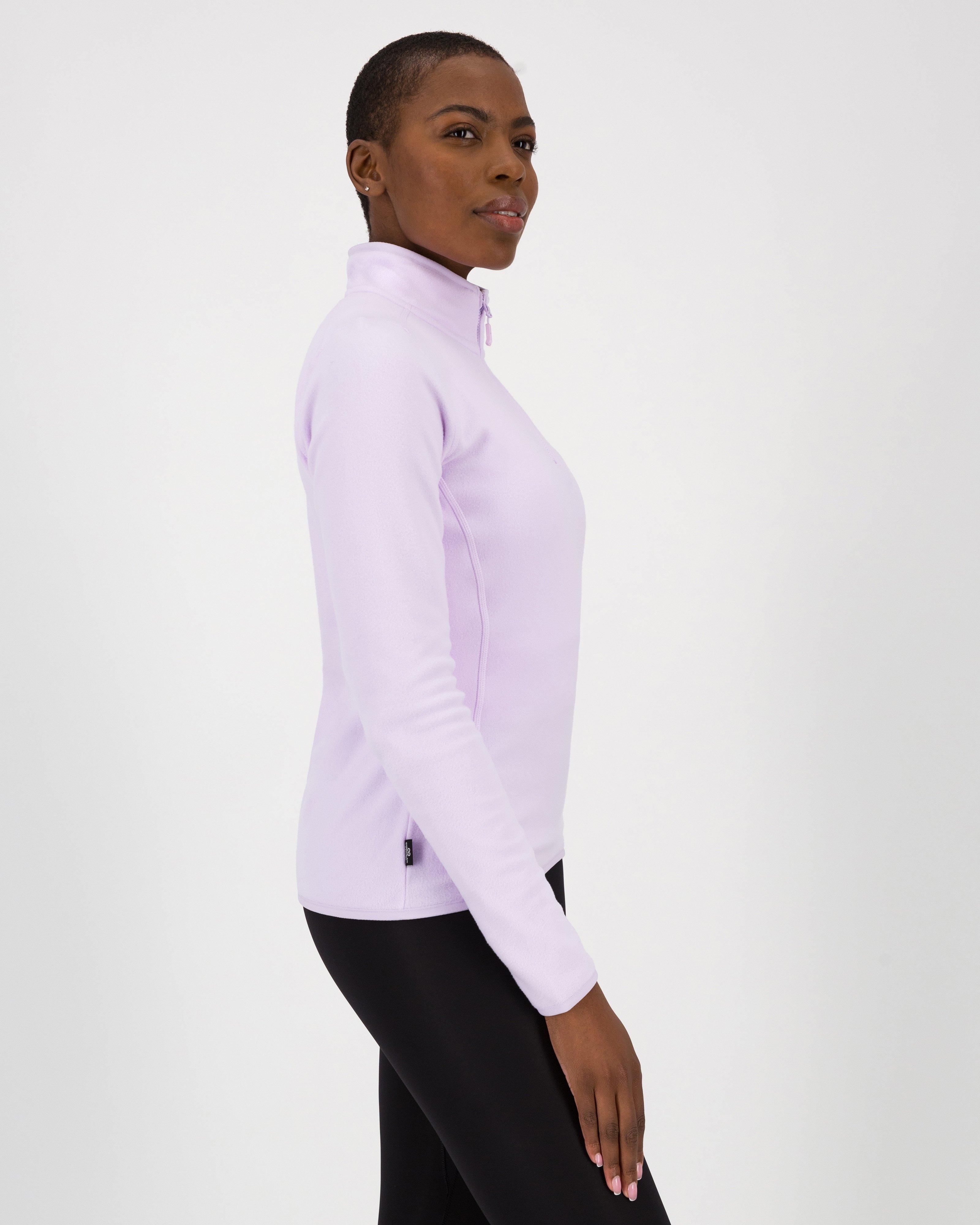 The North Face Women’s 100 Glacier 1/4 Zip Fleece Top -  Lilac