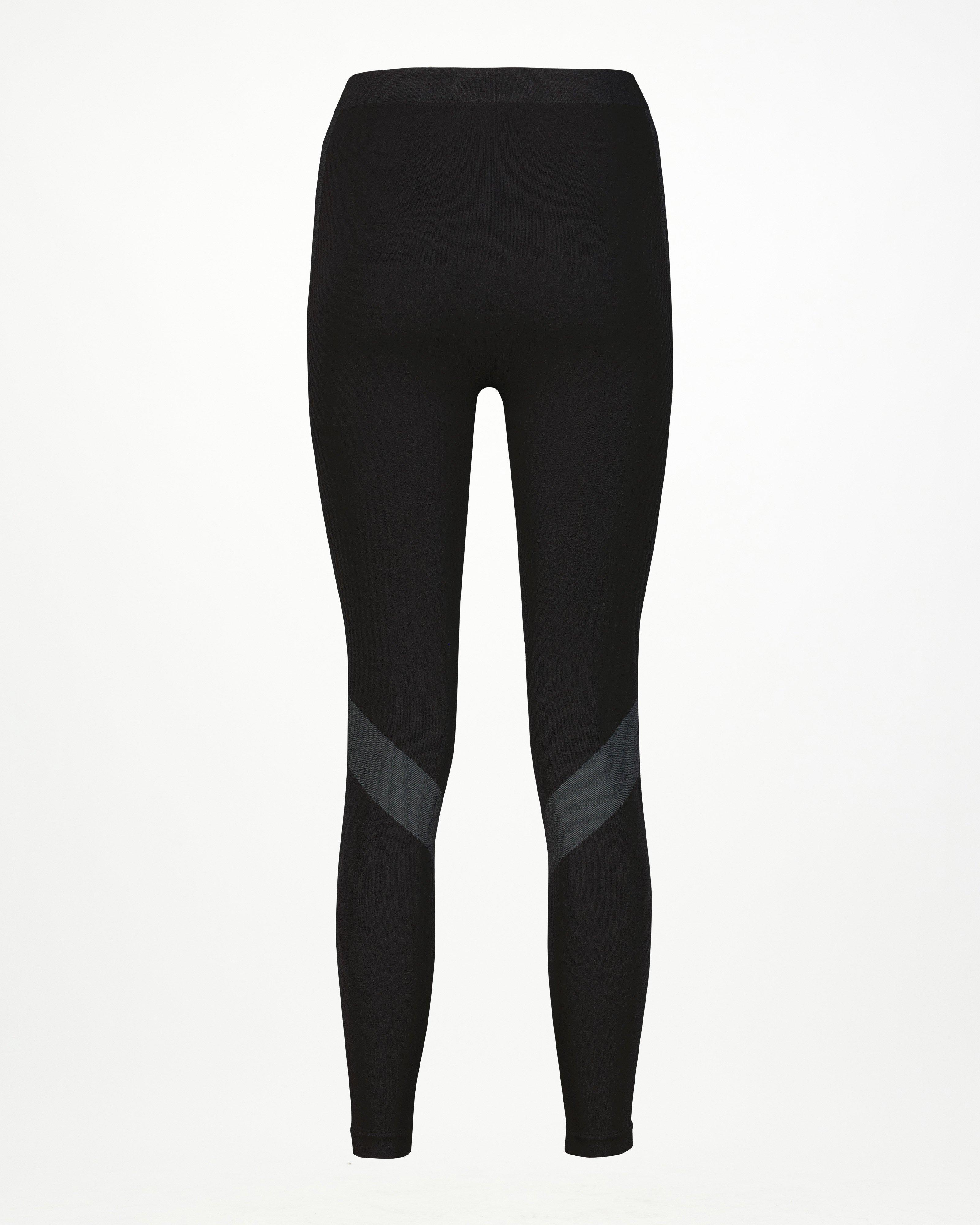 K-Way Women’s Bamboo Thermskin Baselayer Pants -  Black