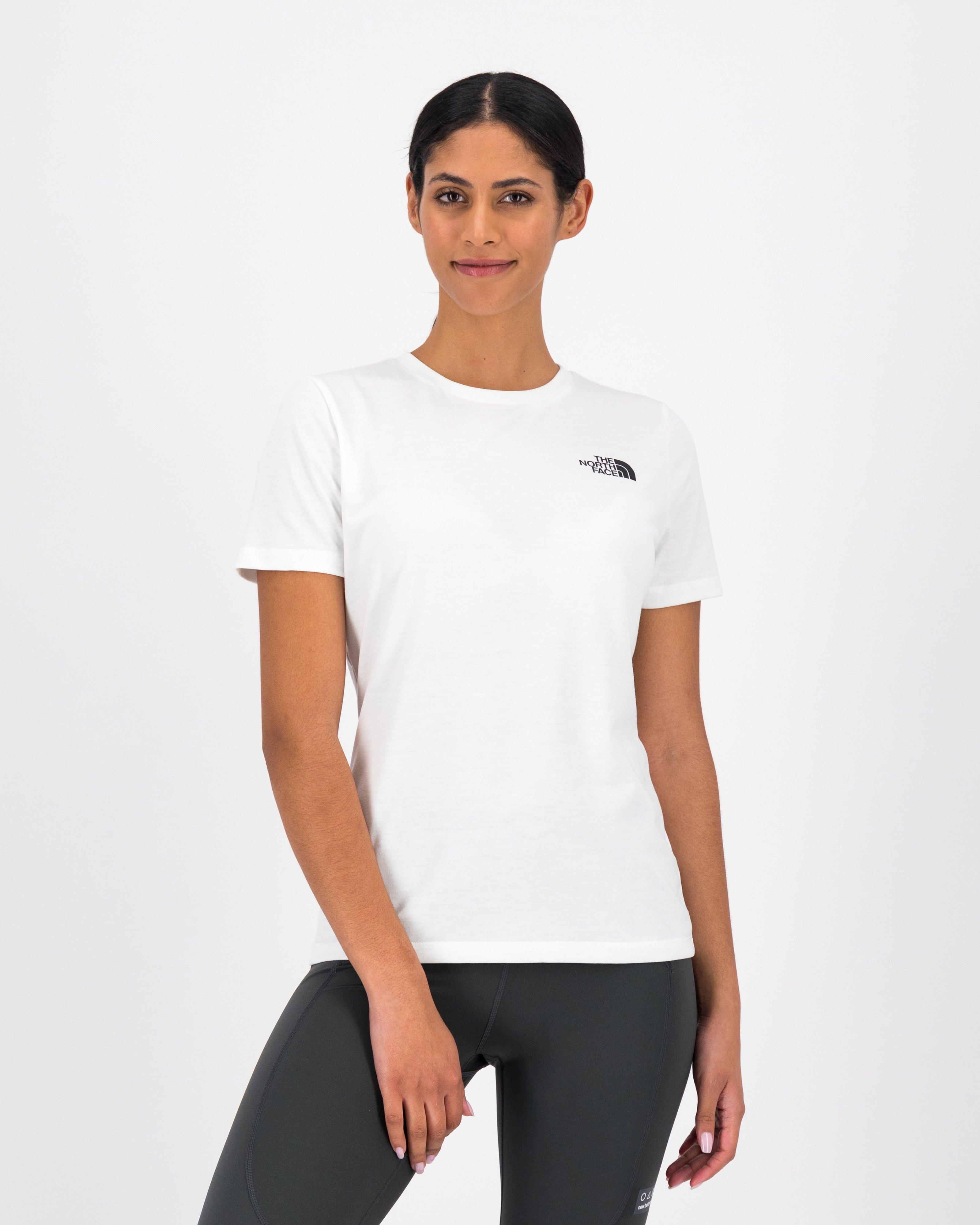 The North Face Women’s Simple Dome Short Sleeve T-shirt -  White