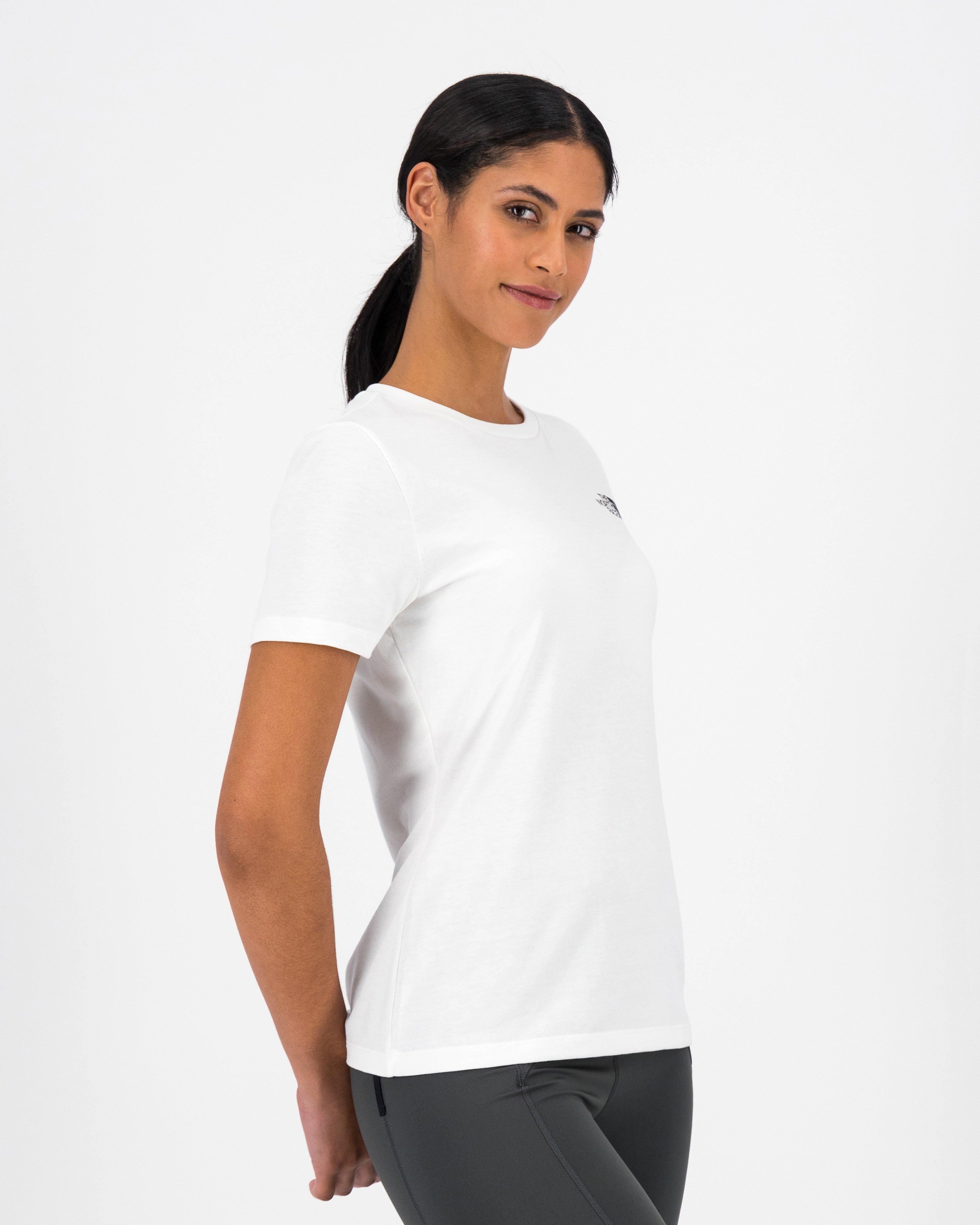 The North Face Women’s Simple Dome Short Sleeve T-shirt -  White