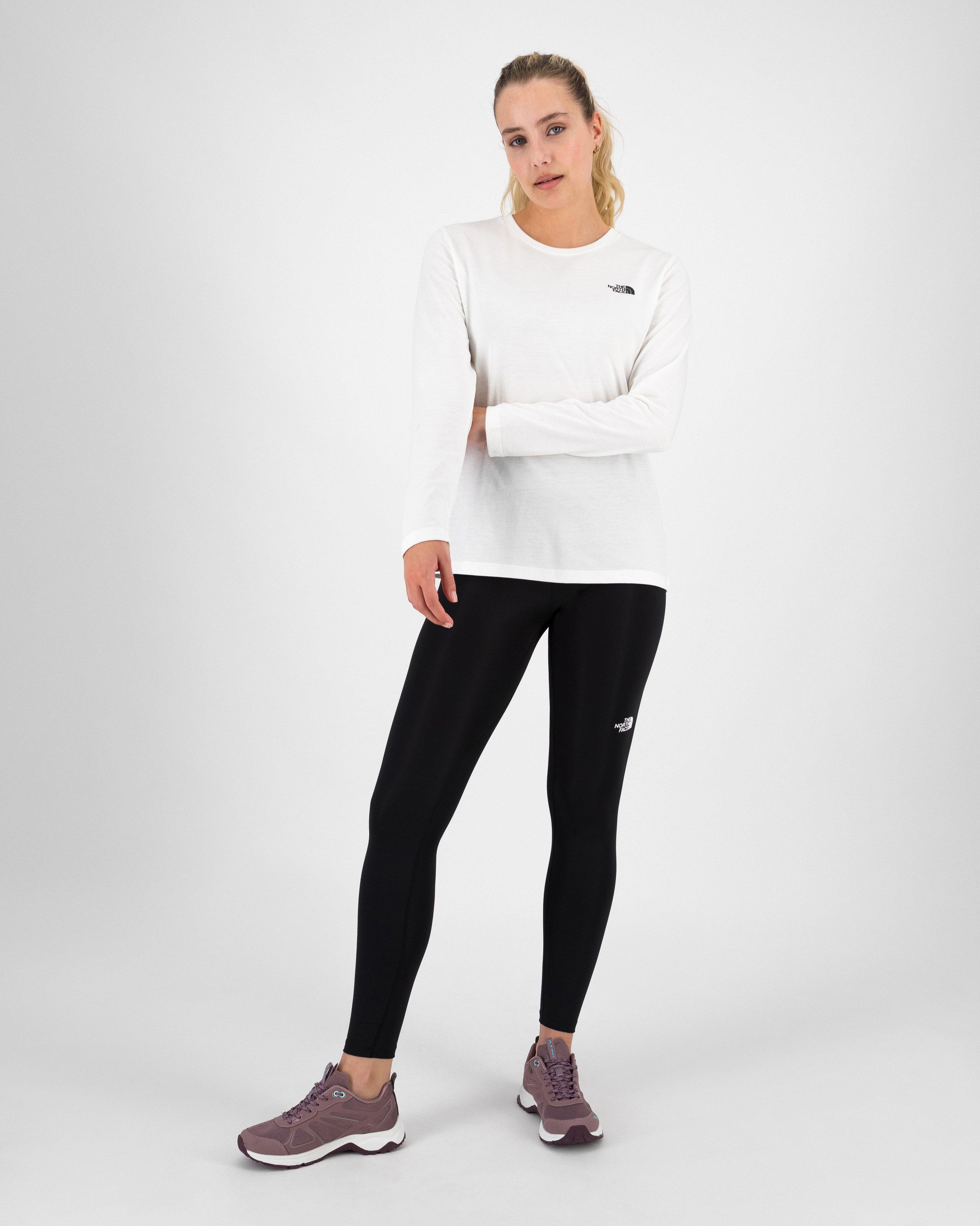 The North Face Women’s Simple Dome Long Sleeve T-shirt -  White