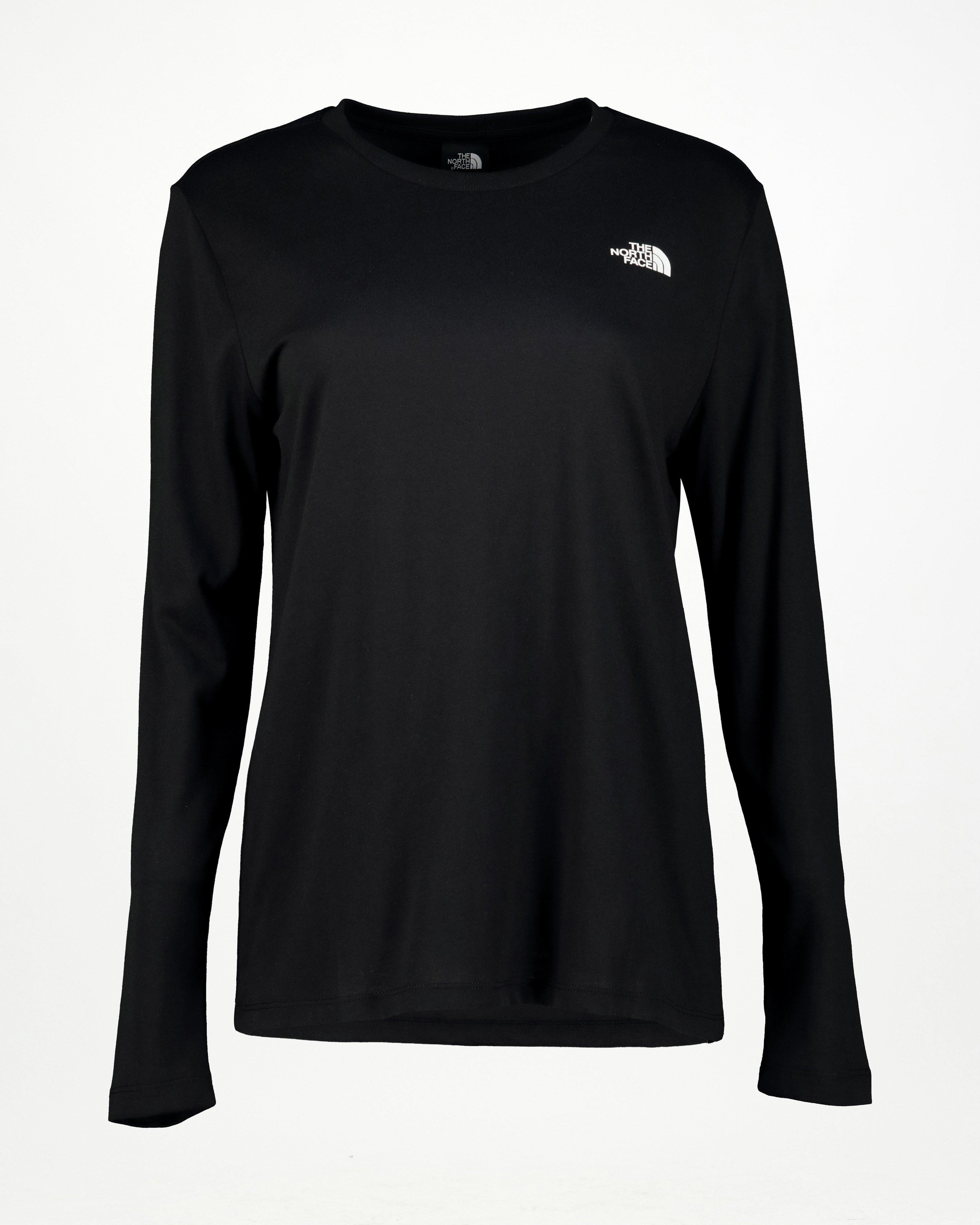 North Face Women’s Simple Dome Long Sleeve T-shirt -  Black