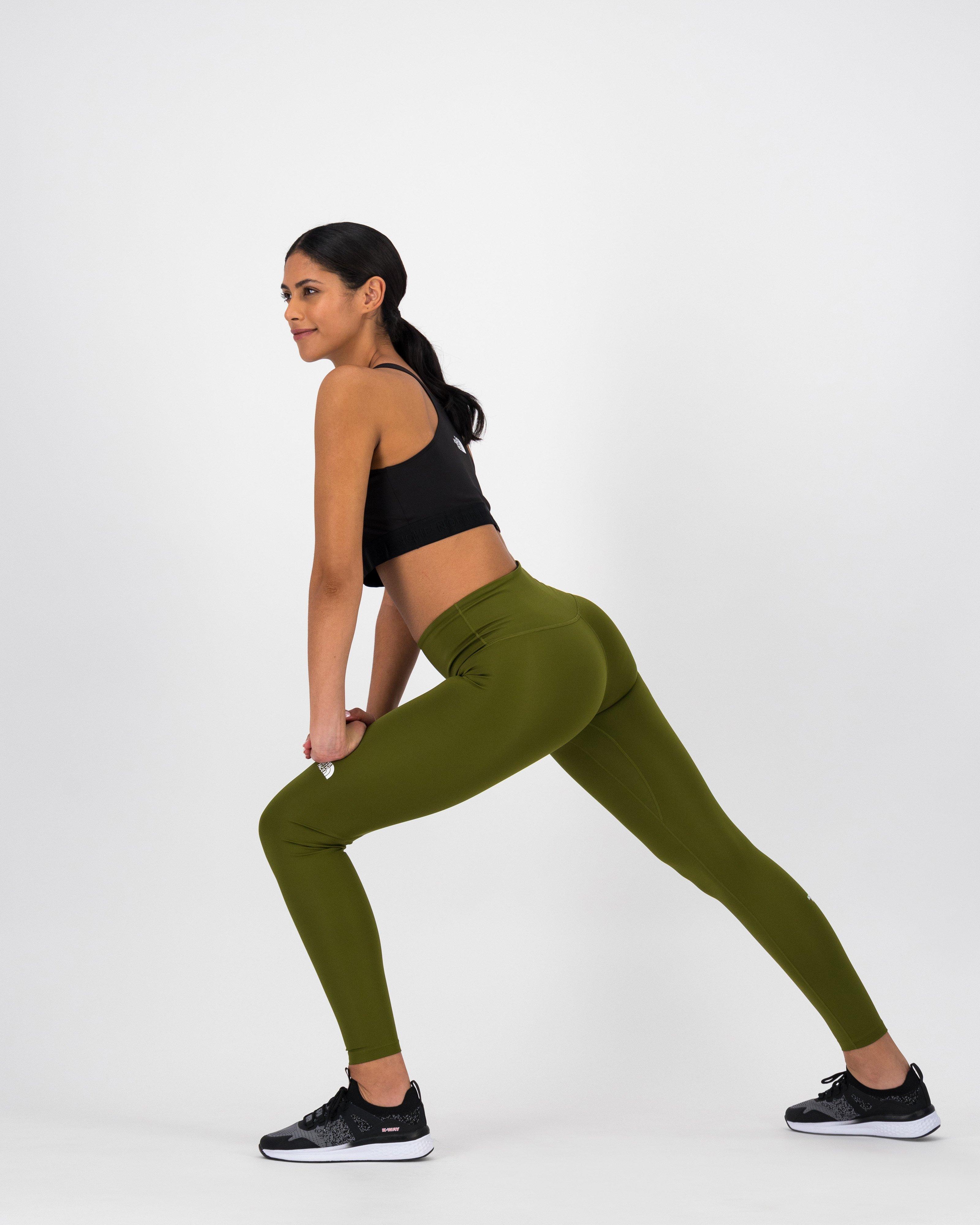 The North Face Women's Flex High Rise Tights -  Dark Green/Dark Olive