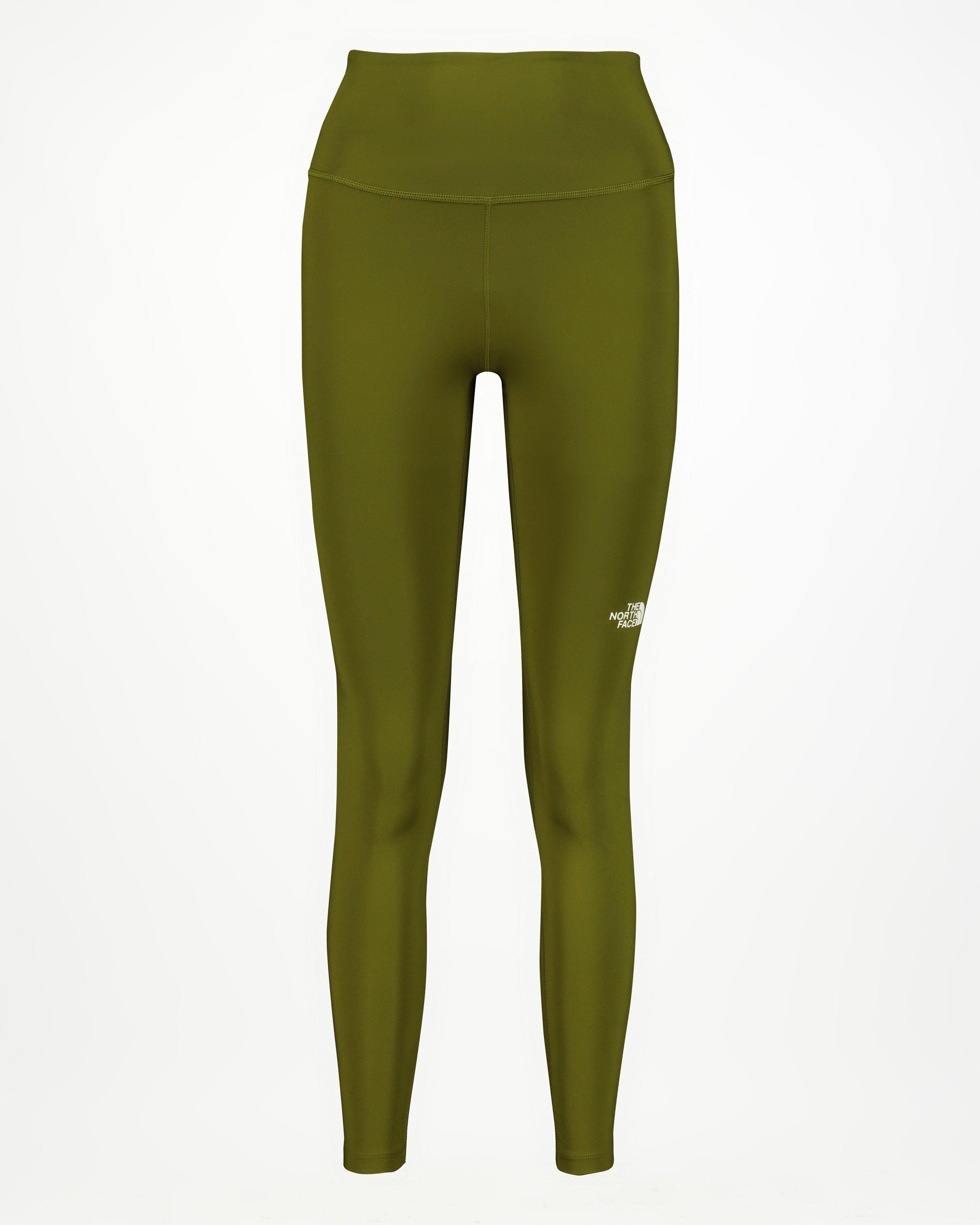 The North Face Women's Flex High Rise Tights -  Dark Green/Dark Olive