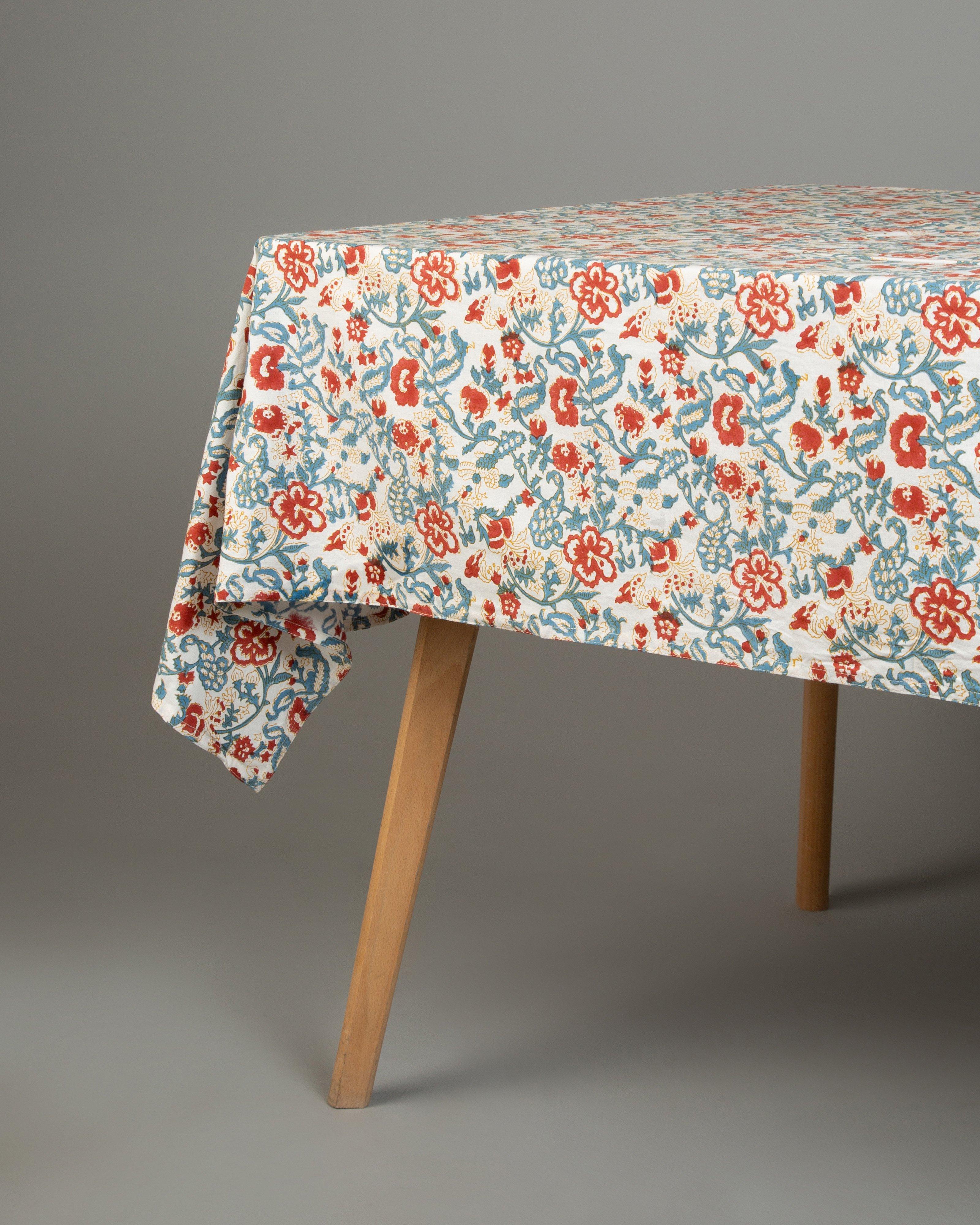Floral Printed Tablecloth -  Assorted