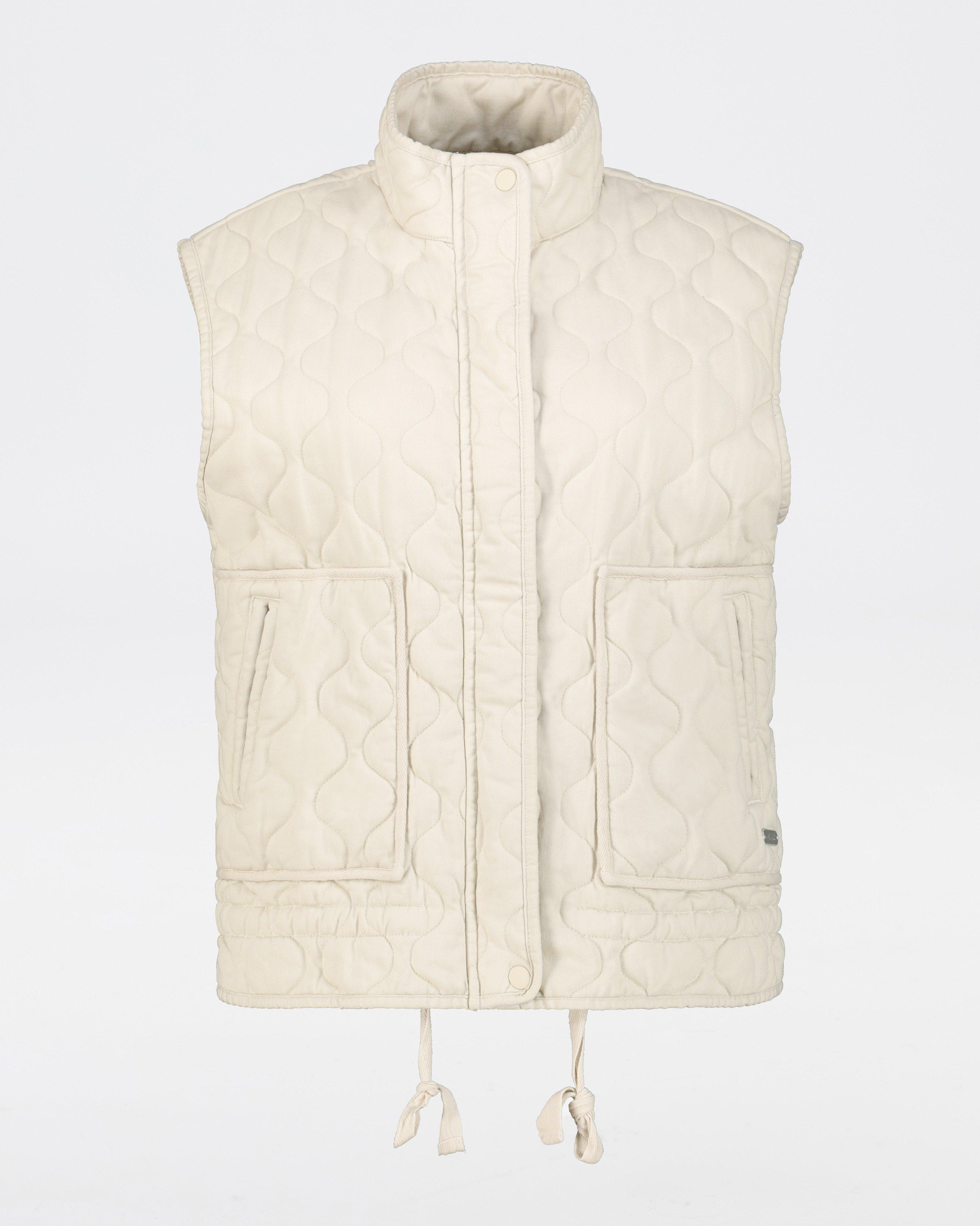 Karina Quilted Cord Gilet