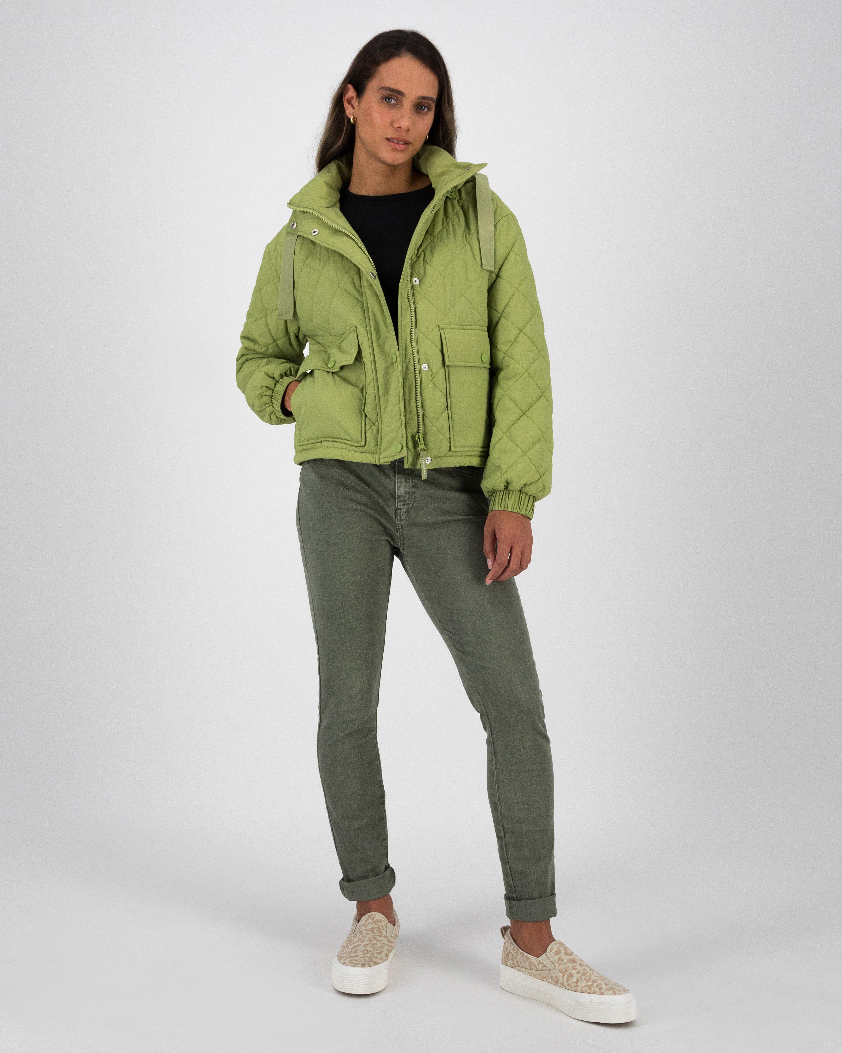 Women’s Mara Puffer Jacket  -  Olive